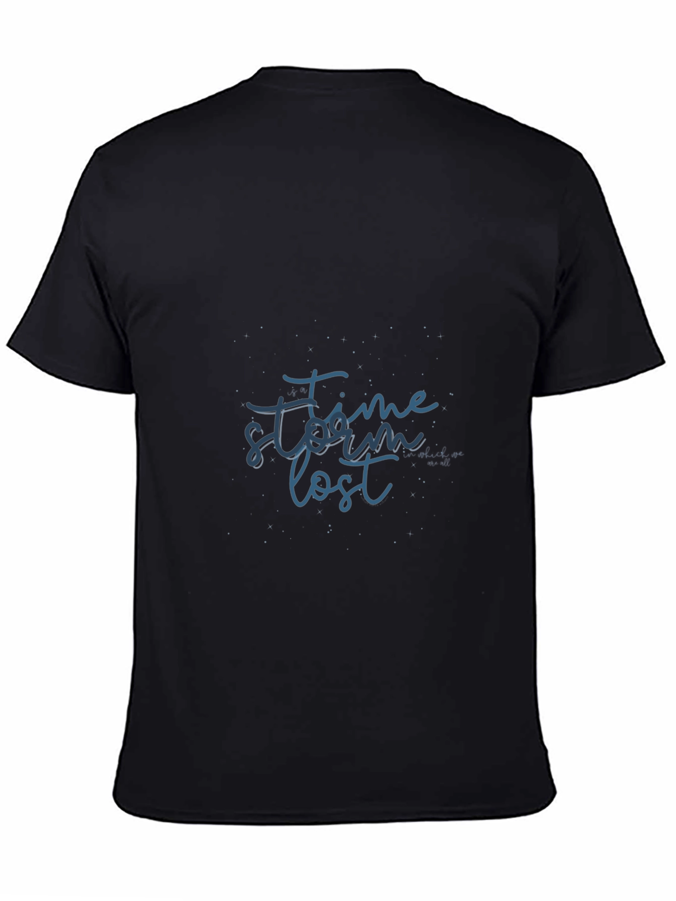 Time Storm Lost Black T-Shirt