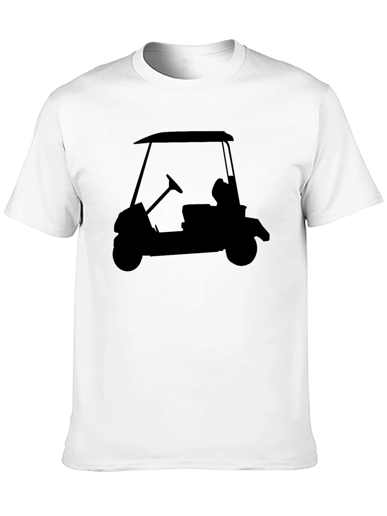 Golf Cart Silhouette T-Shirt - Classic Tee
