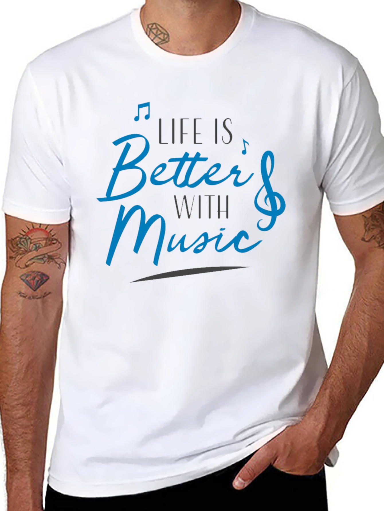 Life is Better With Music T-Shirt