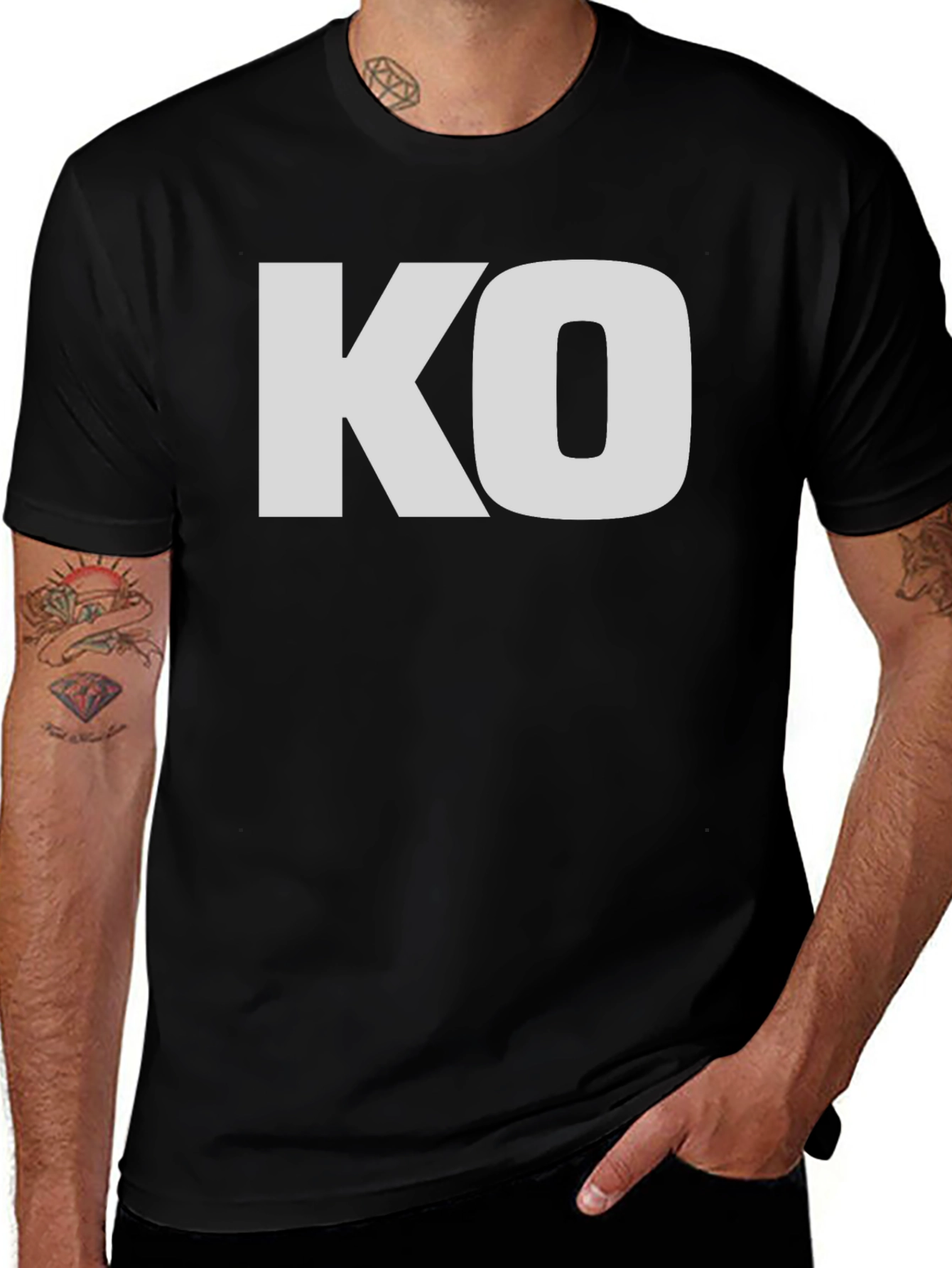 KO Graphic Tee - Classic Knockout Design