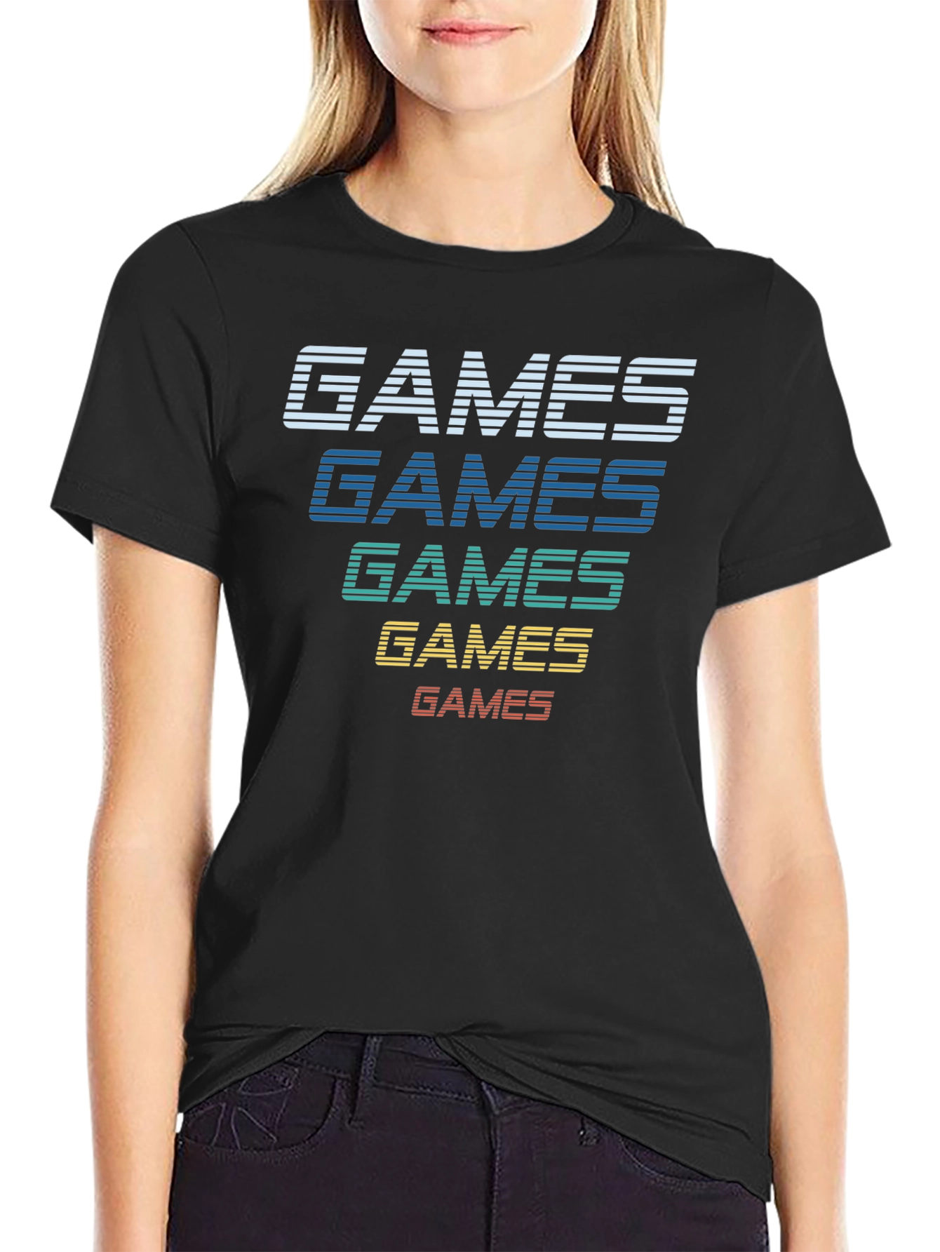 Retro Games Graphic Tee - Classic Gamer T-Shirt