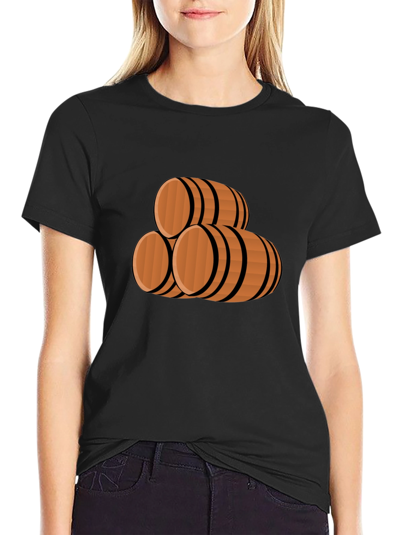 Stack of Barrels Graphic Tee