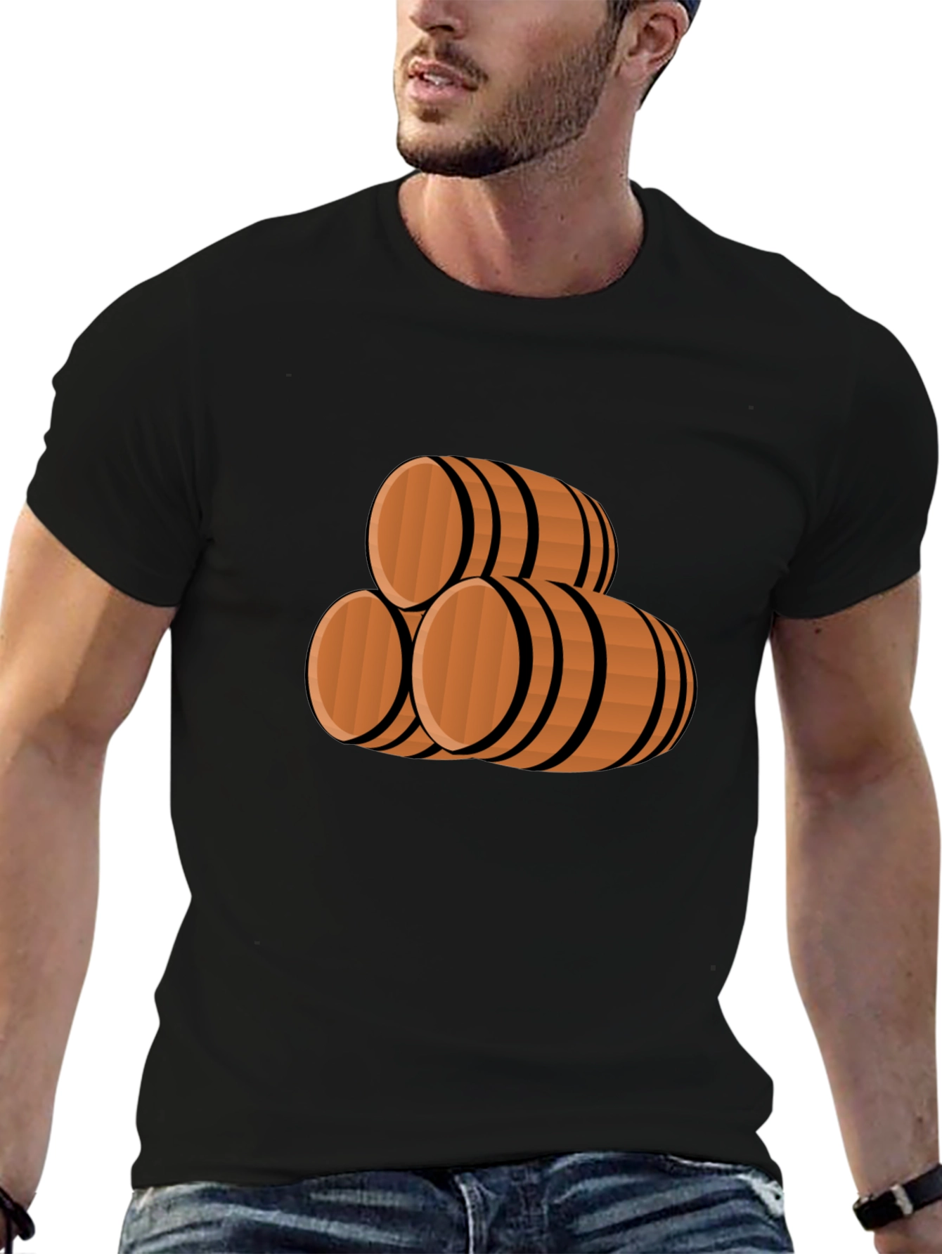Stack of Barrels Graphic Tee