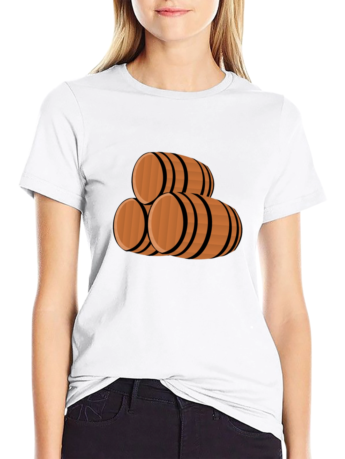 Stack of Barrels Graphic Tee