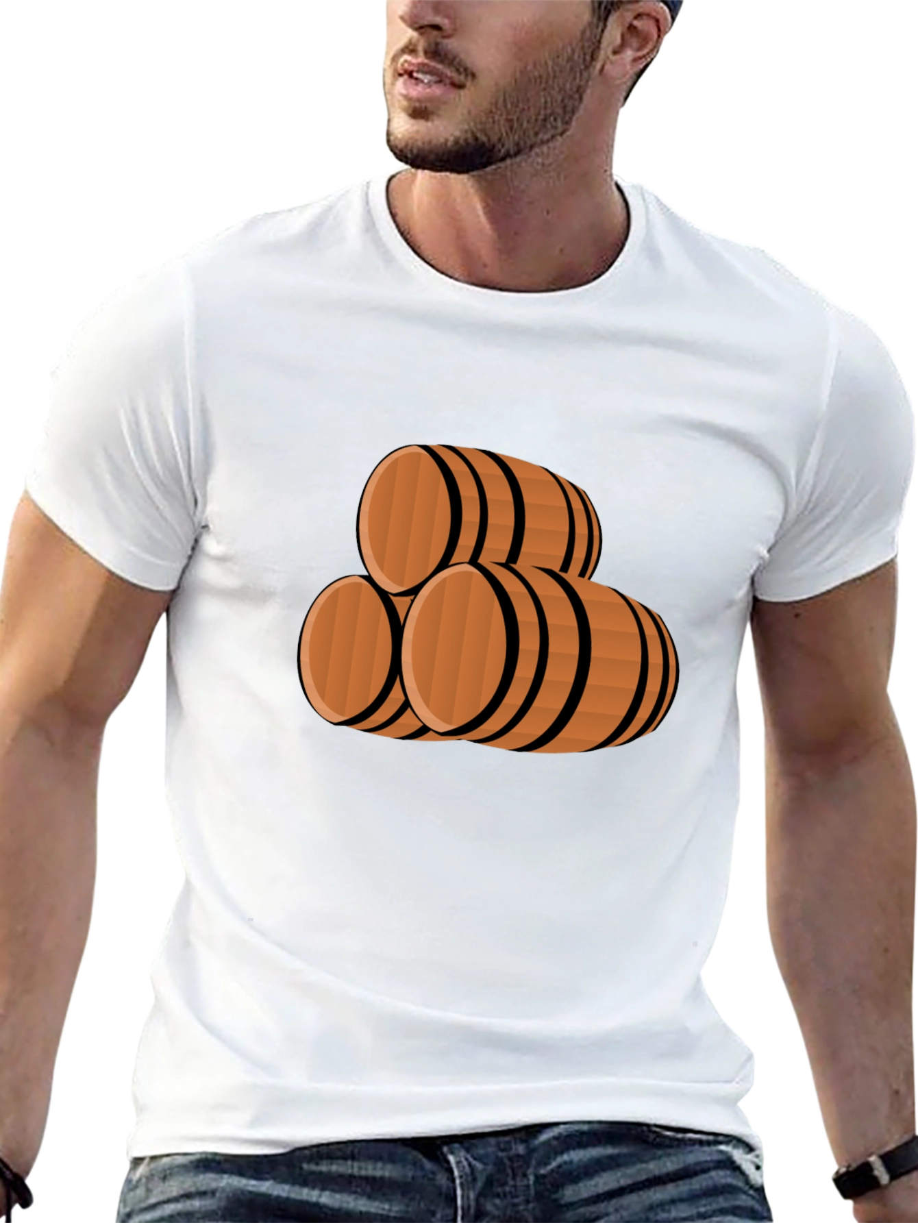 Stack of Barrels Graphic Tee