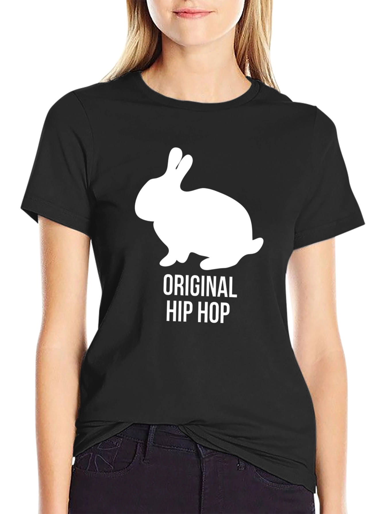 Original Hip Hop Rabbit Graphic Tee