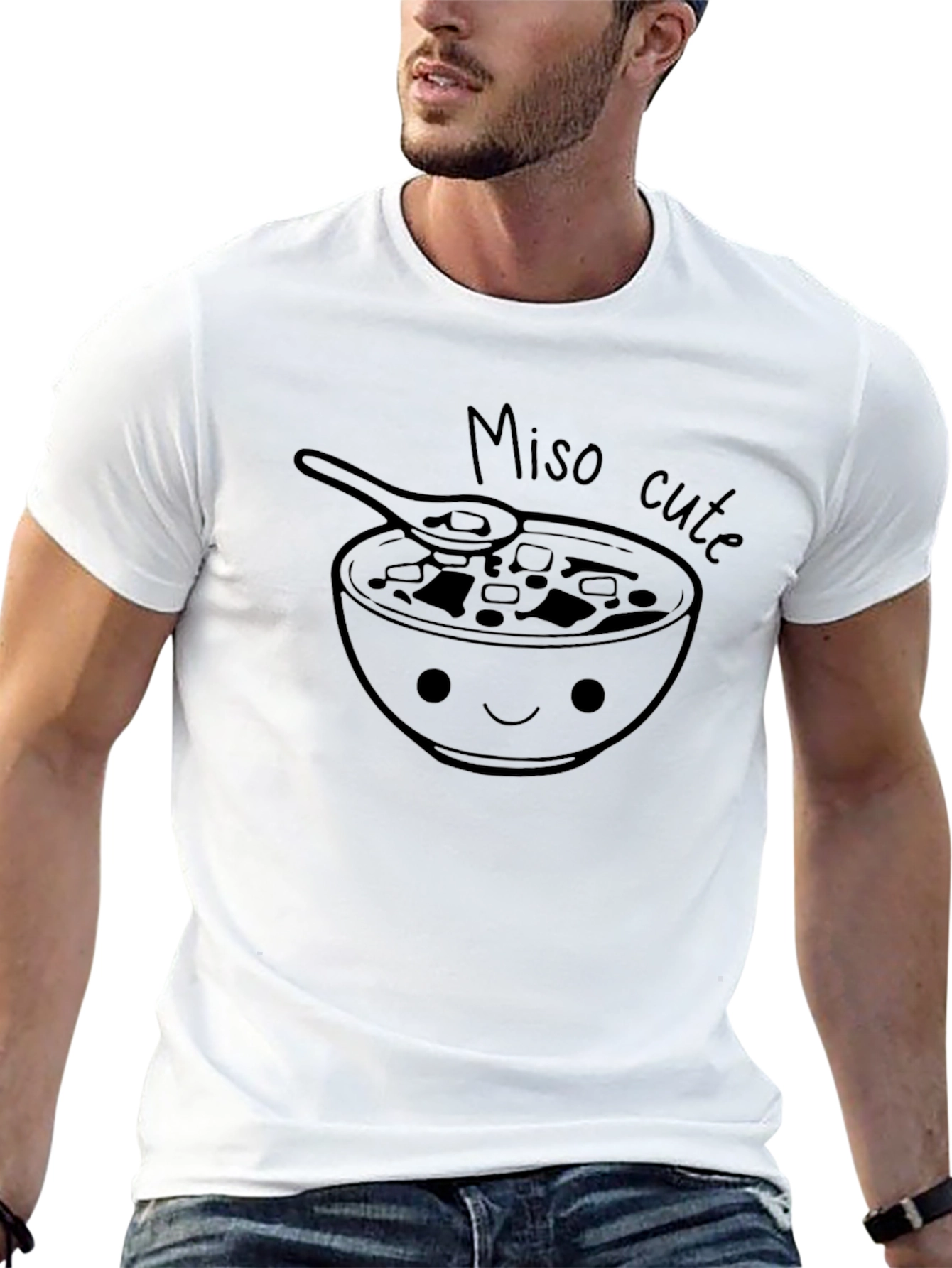 Miso Cute Graphic T-Shirt - Comfort Fit