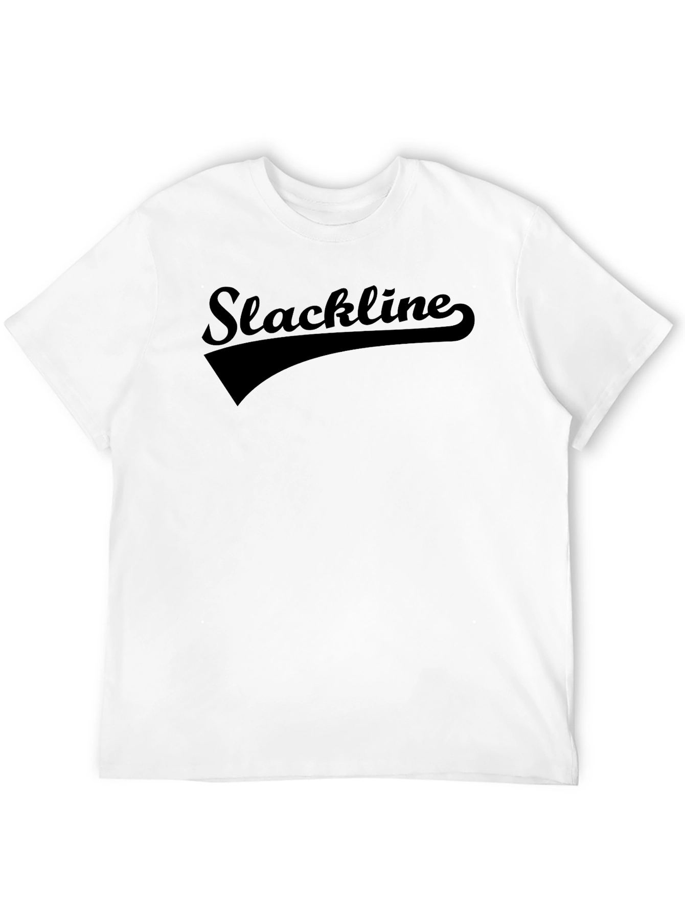 Slackline Graphic Tee - Retro Style Mens T-Shirt