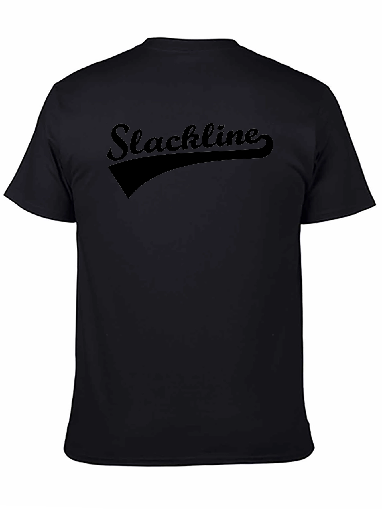 Slackline Graphic Tee - Retro Style Mens T-Shirt