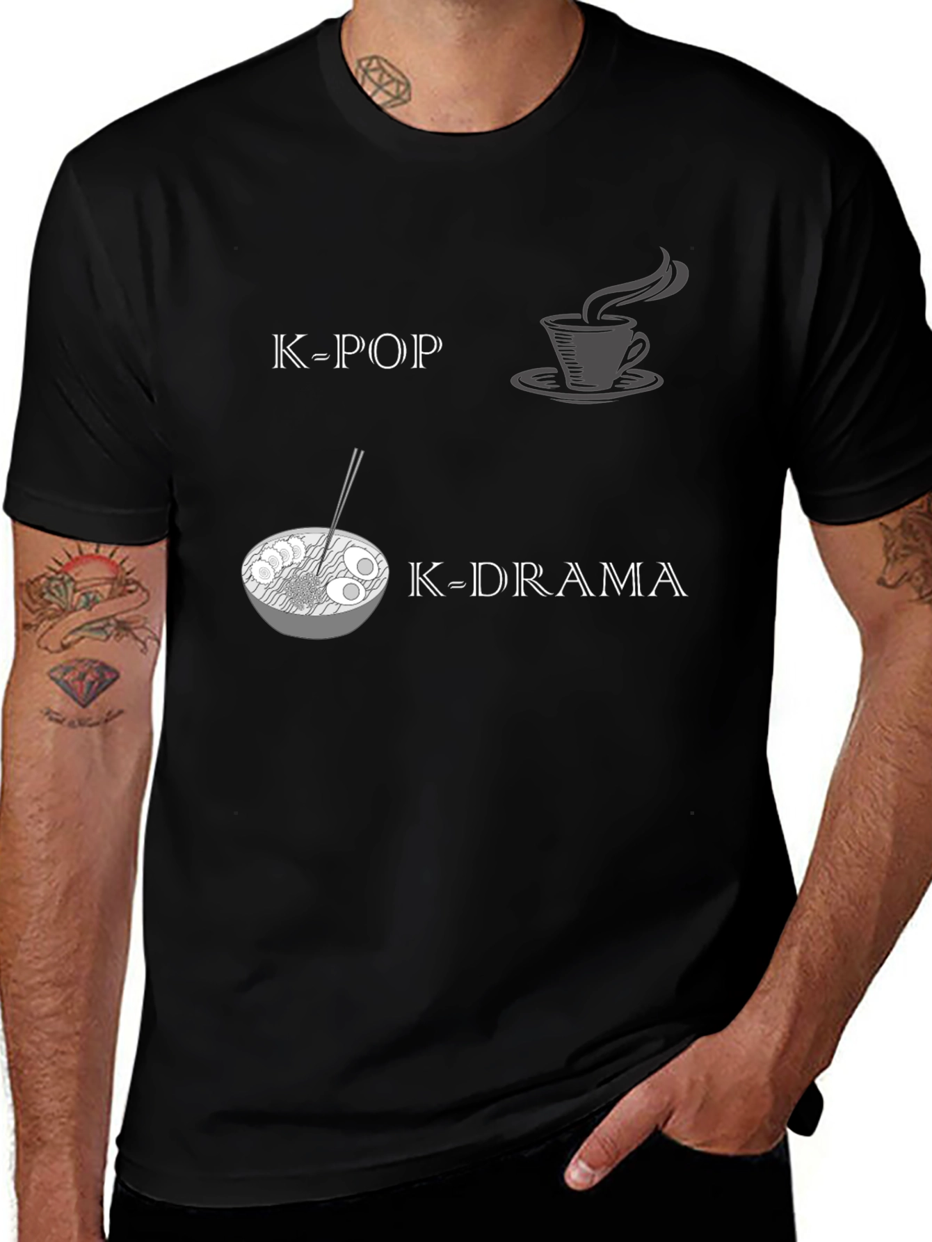 K-Pop K-Drama Graphic Tee