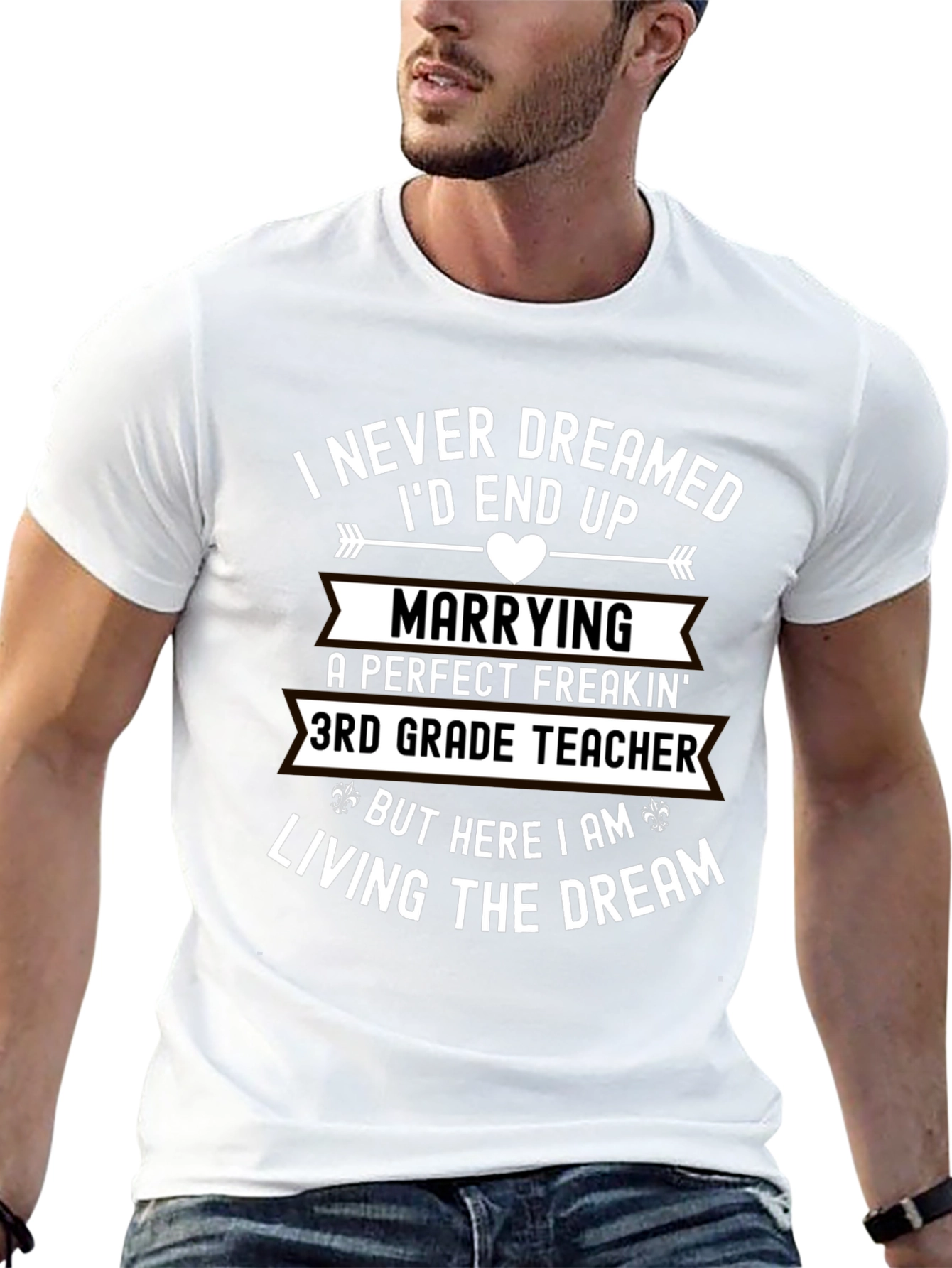 Funny 3rd Grade Teacher Marriage T-Shirt