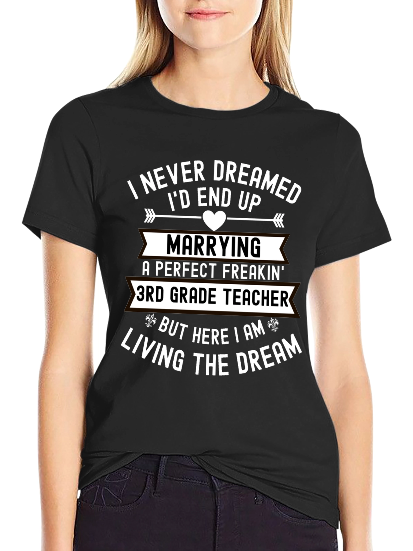 Funny 3rd Grade Teacher Marriage T-Shirt