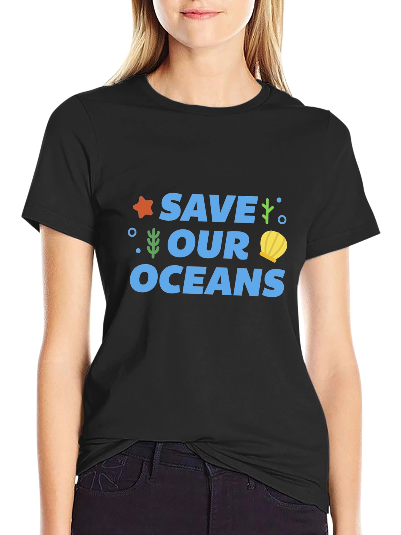 Save Our Oceans Graphic T-Shirt