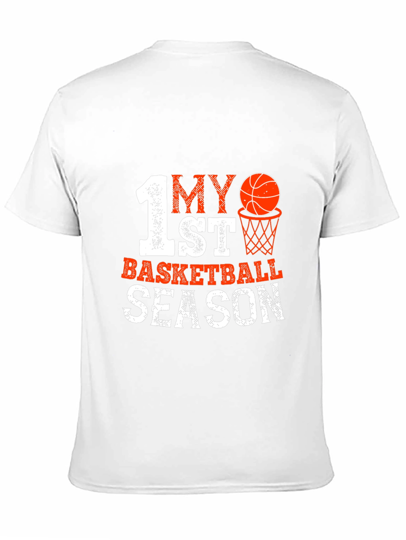 My 1st Basketball Season Black T-Shirt
