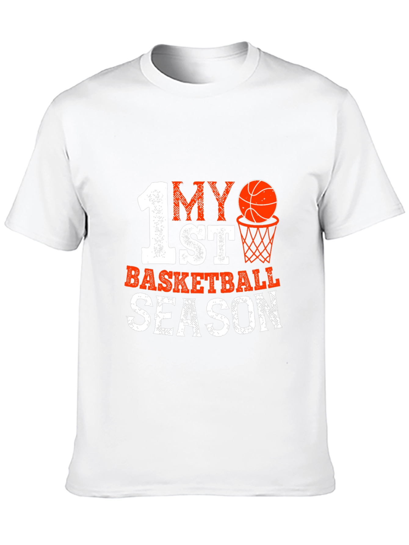 My 1st Basketball Season Black T-Shirt