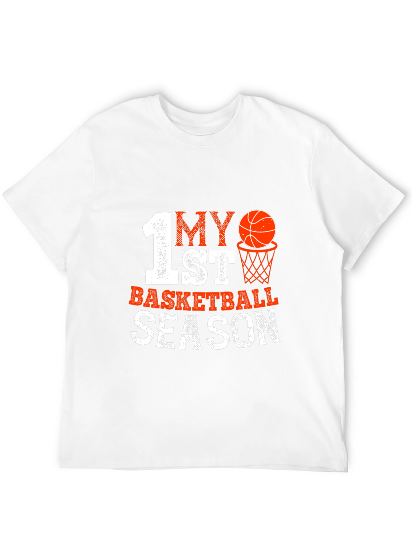 My 1st Basketball Season Black T-Shirt