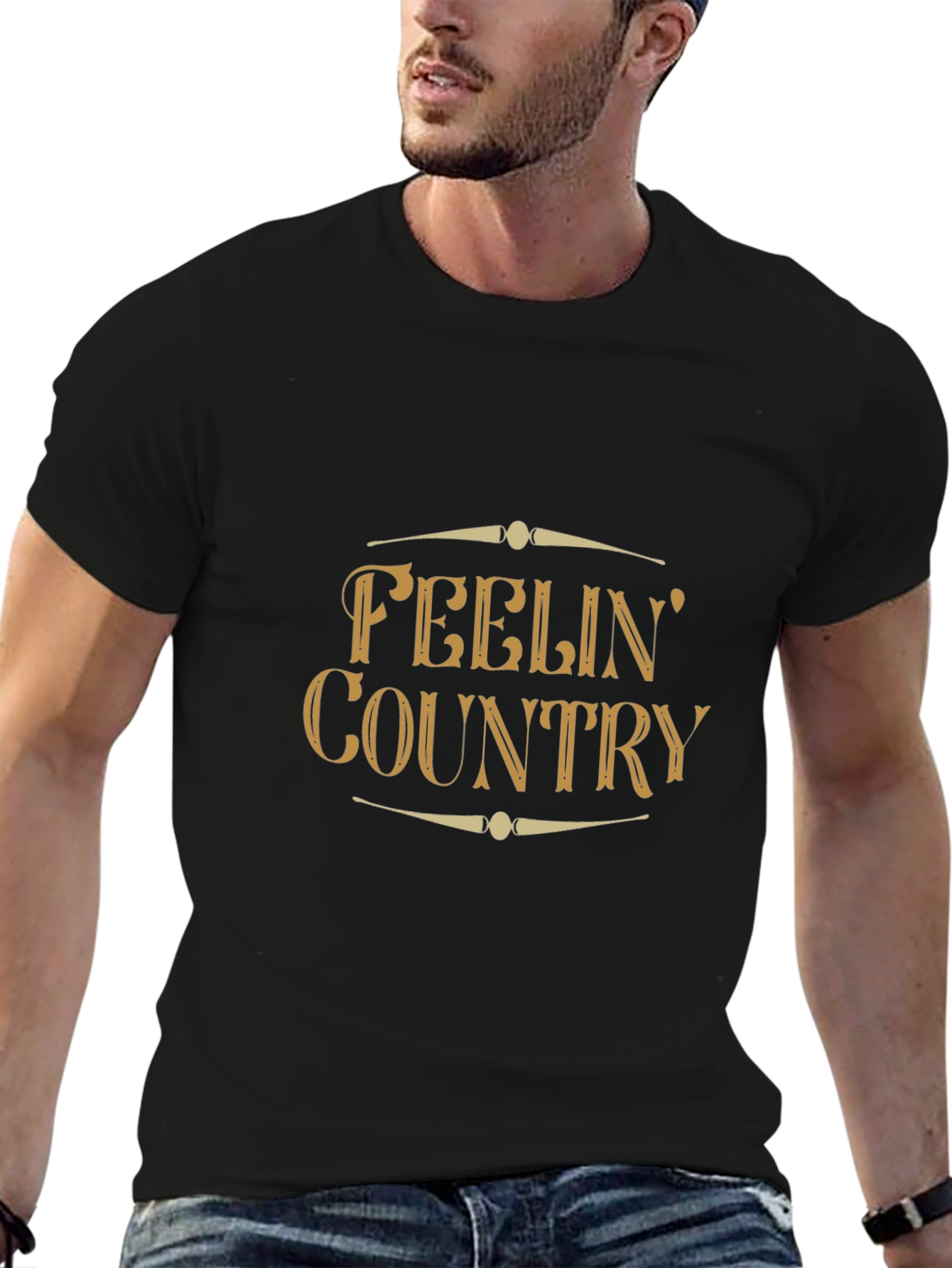 Feelin Country Graphic Tee - Stylish Comfort