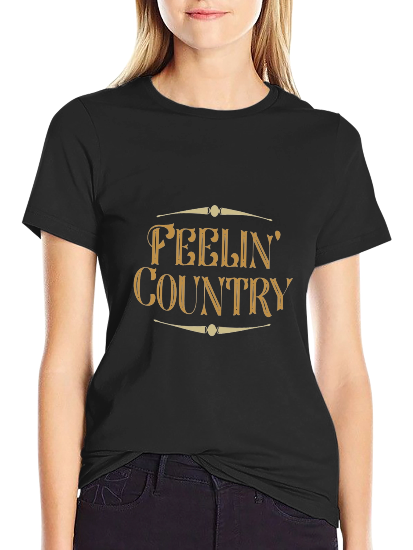 Feelin Country Graphic Tee - Stylish Comfort