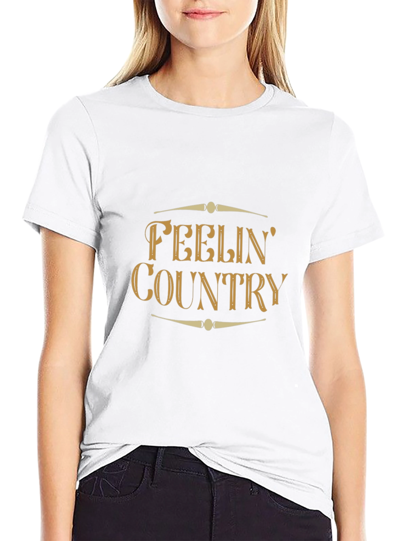 Feelin Country Graphic Tee - Stylish Comfort