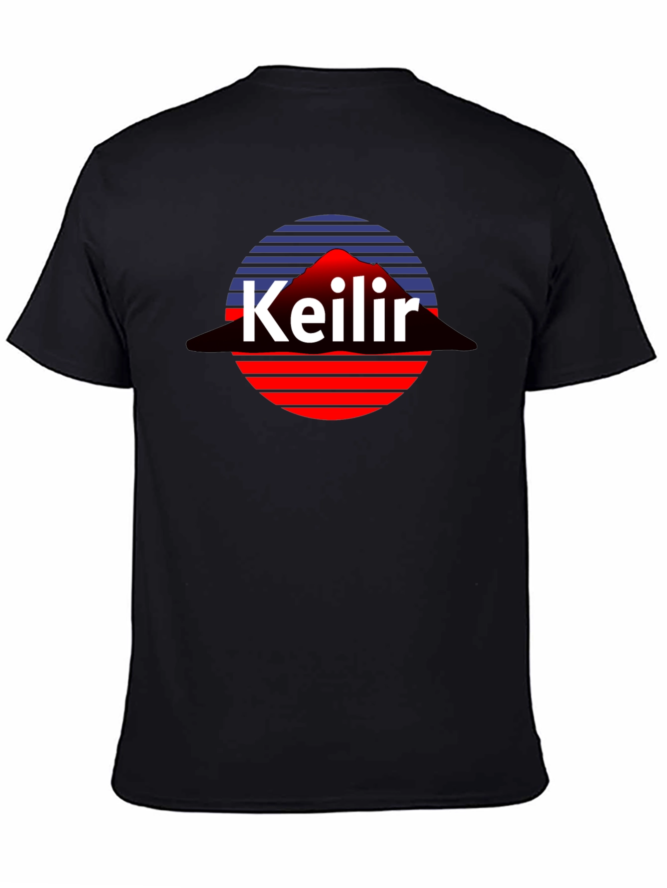 Keilir Retro Tee - Icelandic Mountain Graphic T-Shirt
