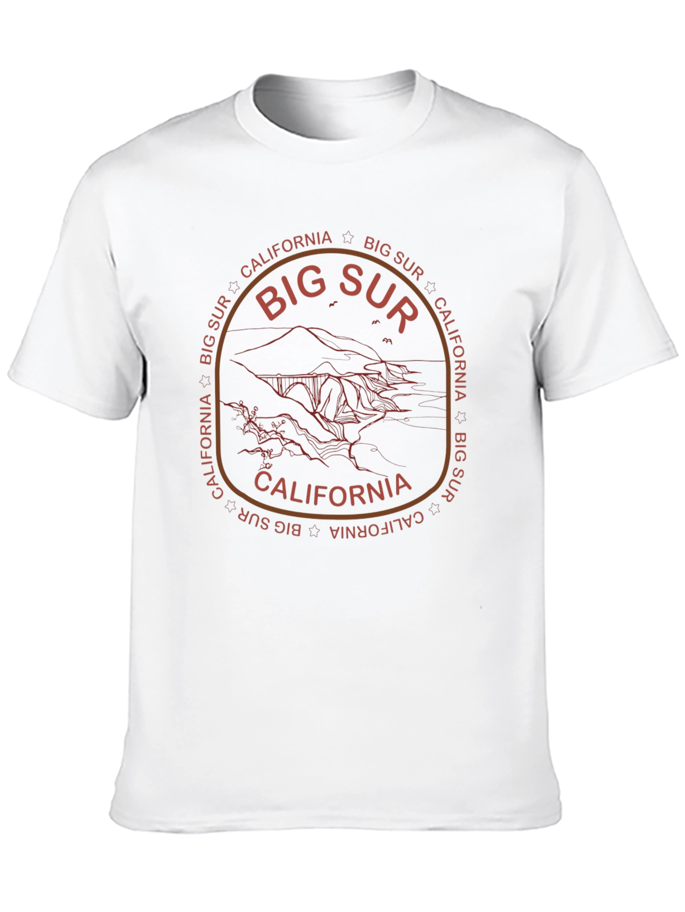 Big Sur California Graphic Tee - Black
