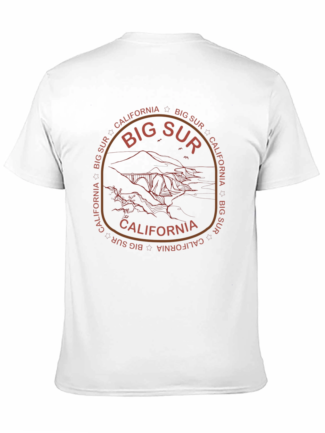 Big Sur California Graphic Tee - Black
