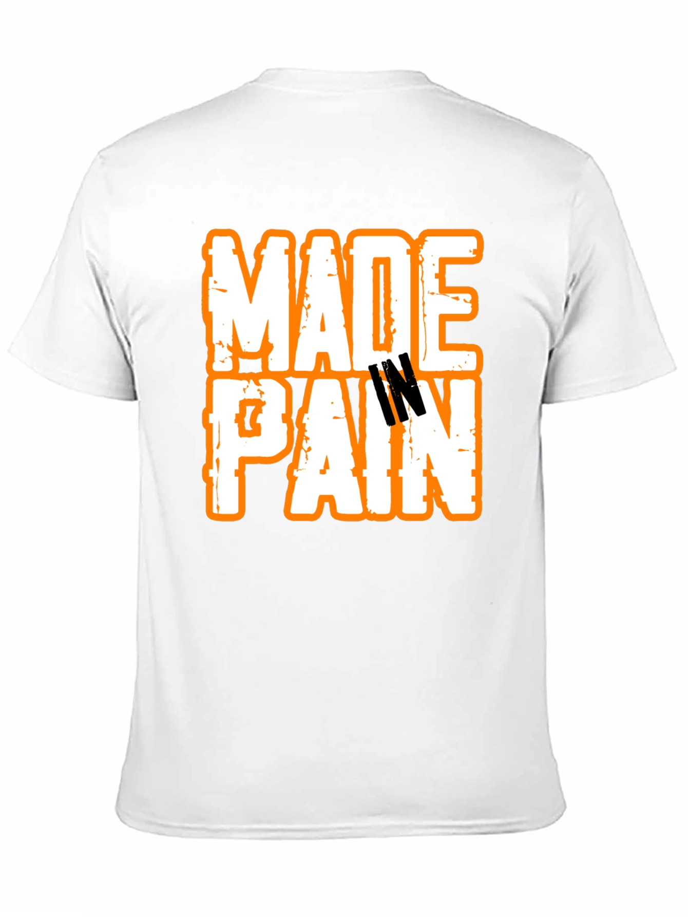 Made In Pain Black Graphic T-Shirt