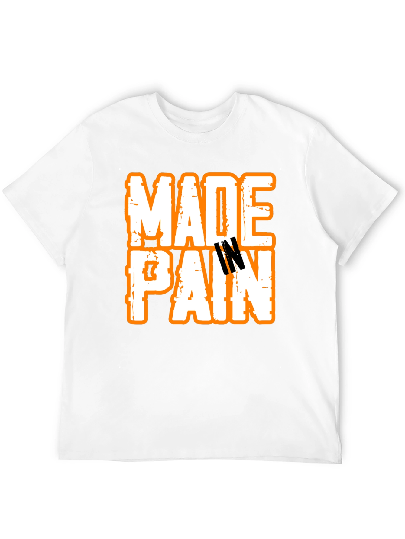 Made In Pain Black Graphic T-Shirt