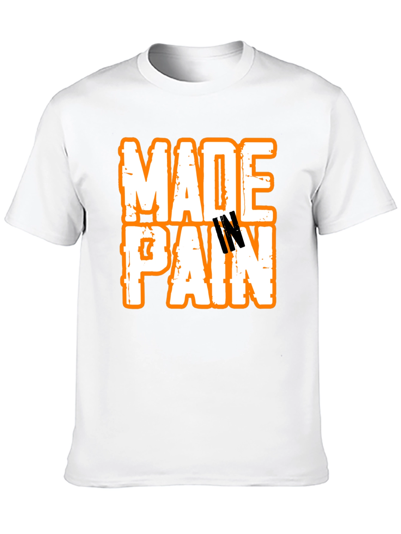 Made In Pain Black Graphic T-Shirt
