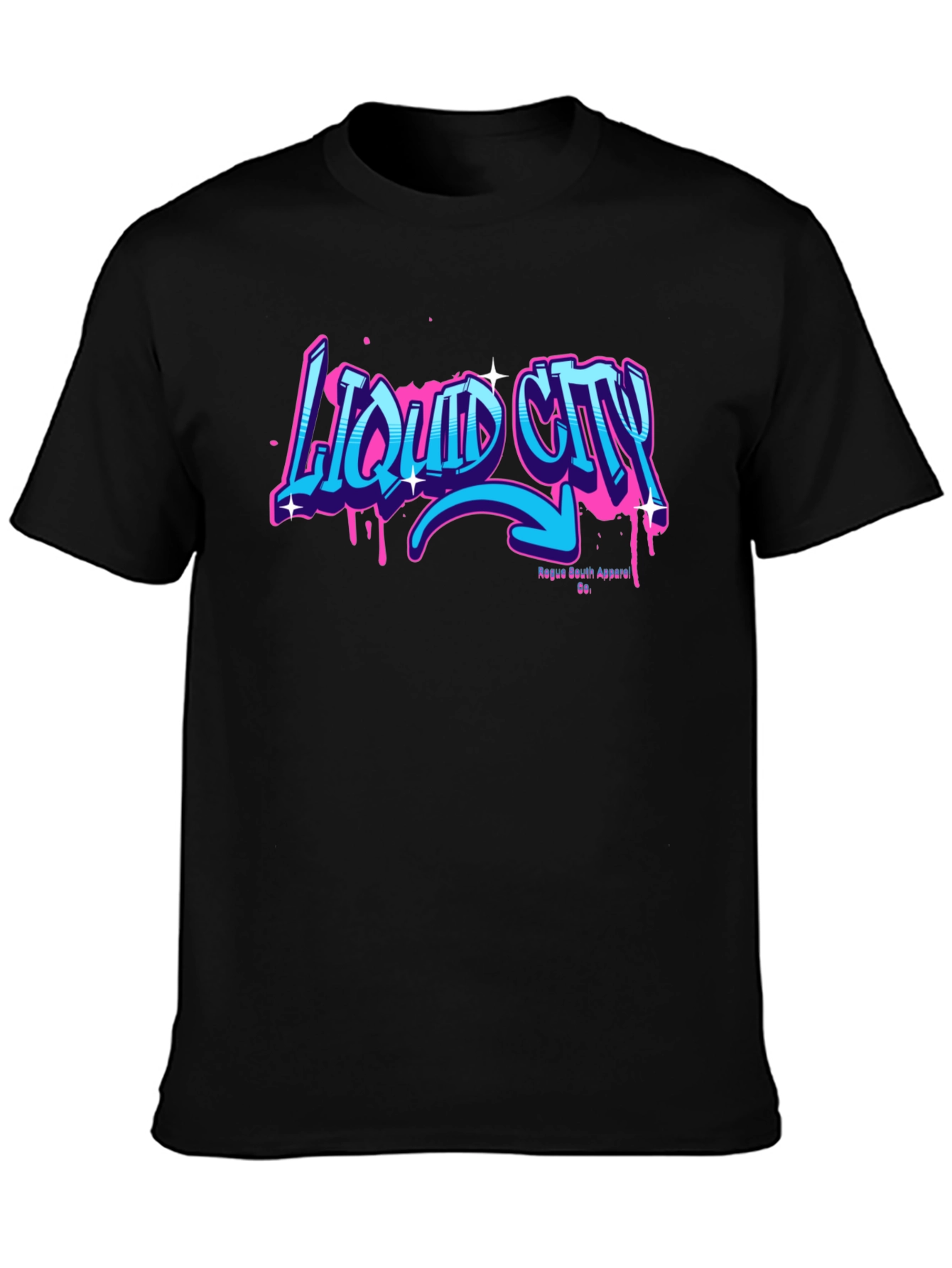 Liquid City Graphic Tee - Rogue South Apparel