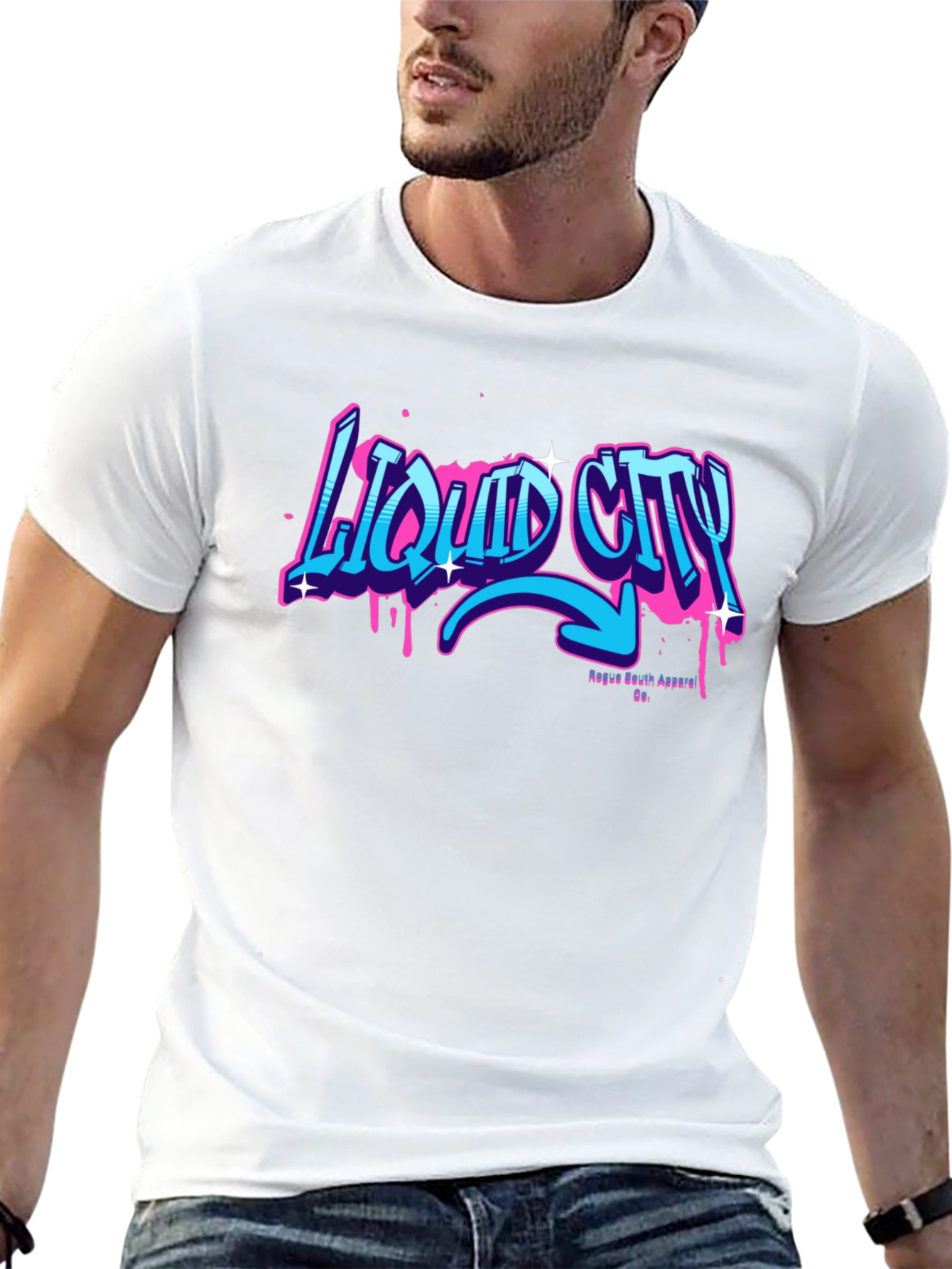 Liquid City Graphic Tee - Rogue South Apparel