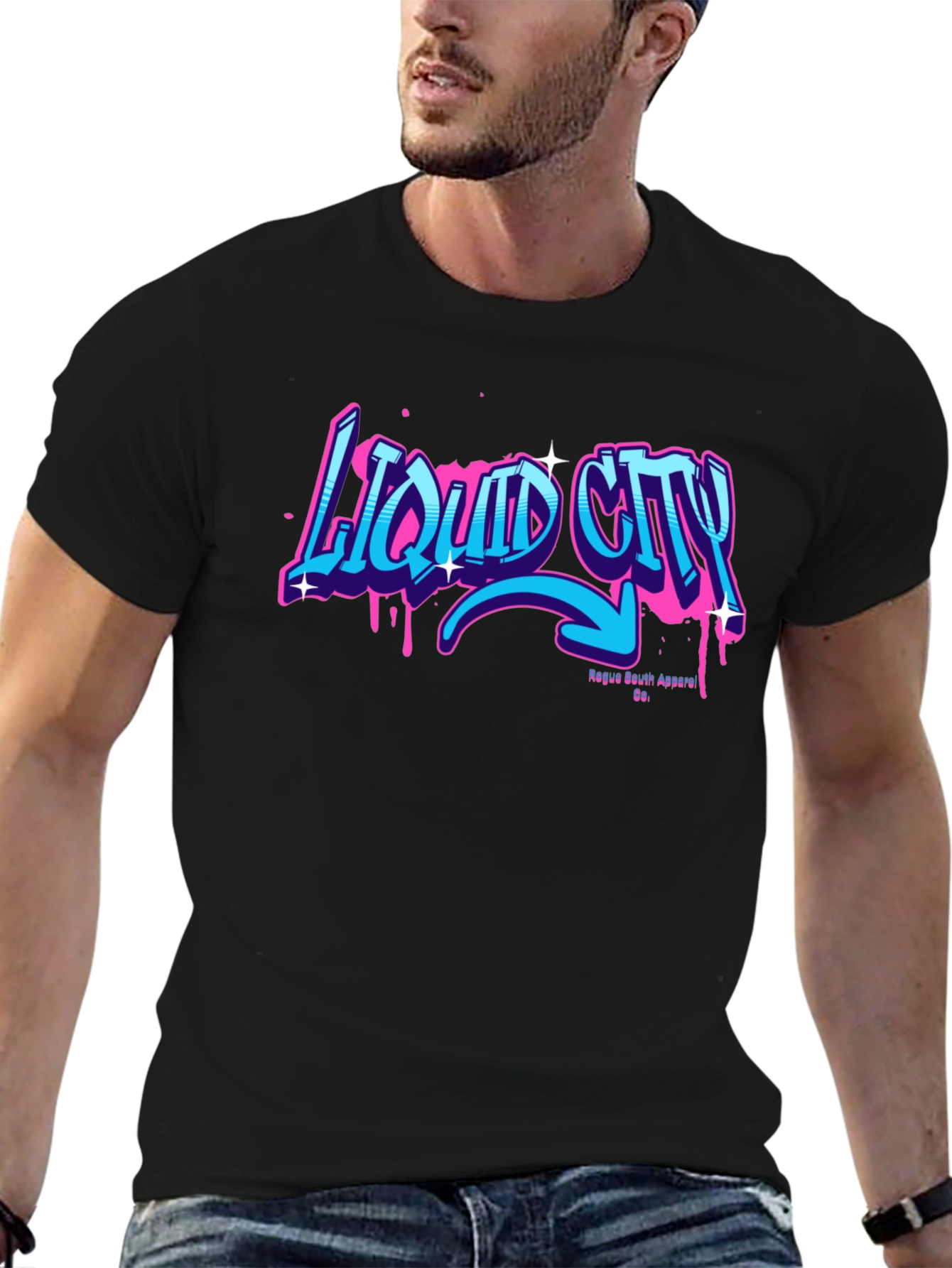 Liquid City Graphic Tee - Rogue South Apparel