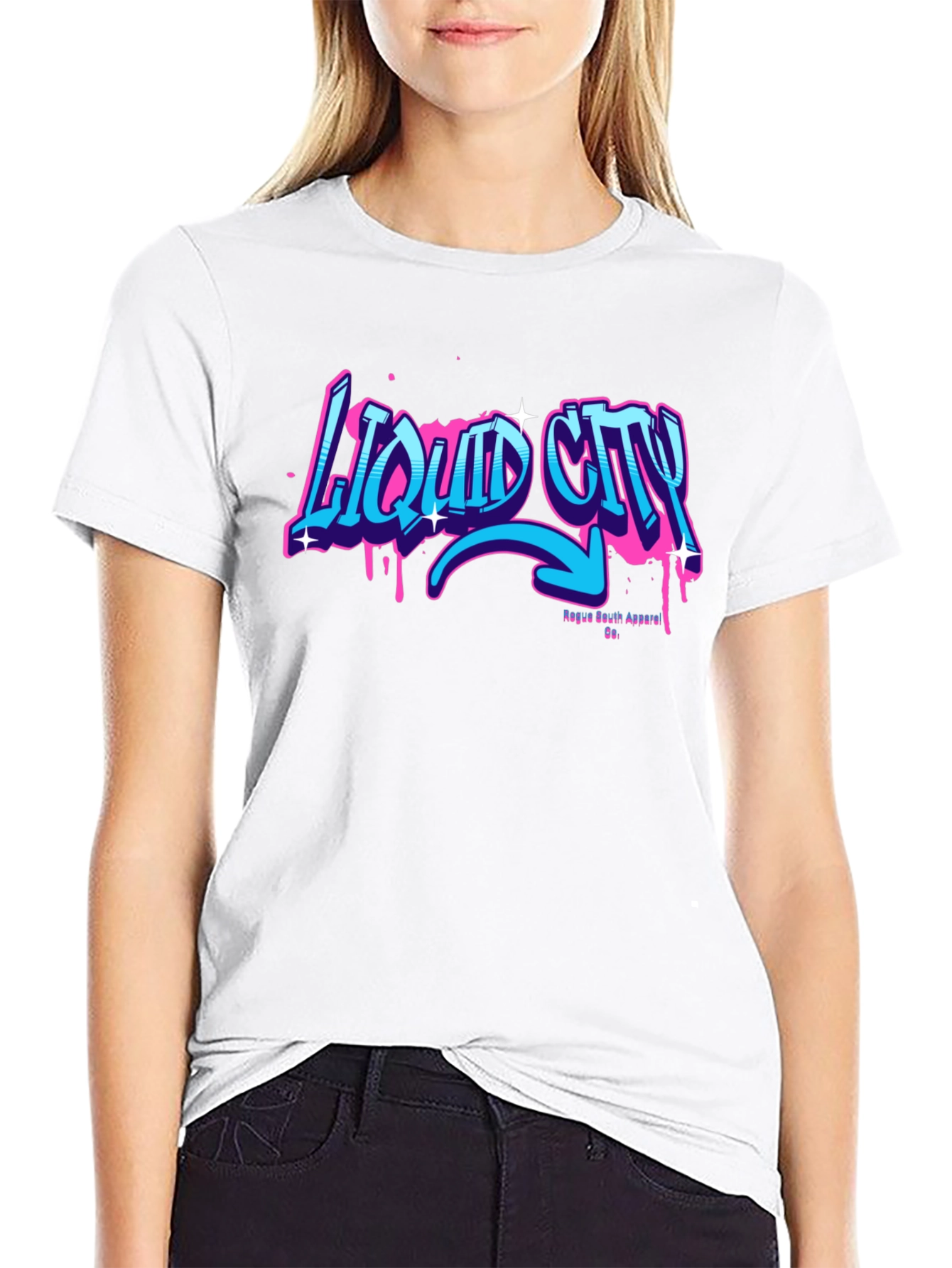 Liquid City Graphic Tee - Rogue South Apparel
