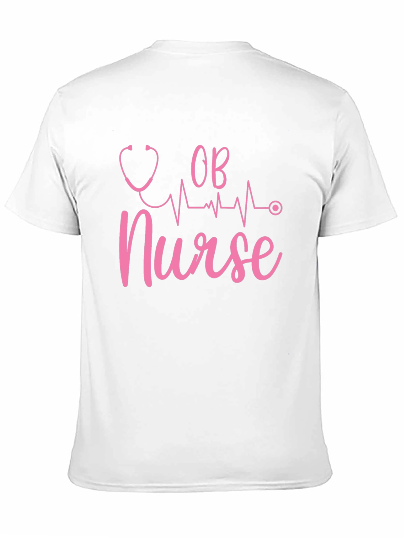 OB Nurse Black T-Shirt