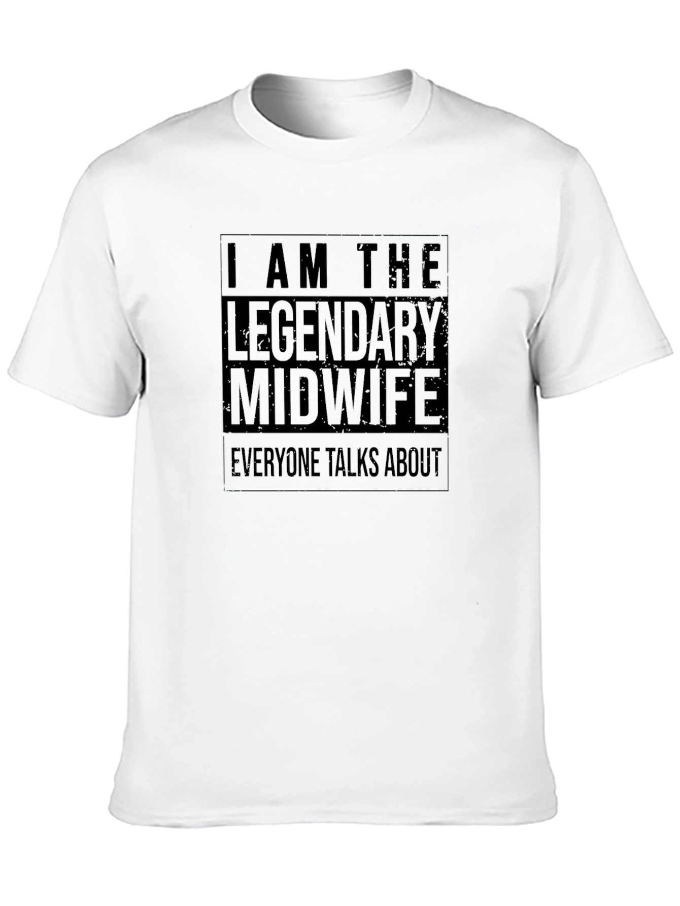 Legendary Midwife Black Graphic Tee