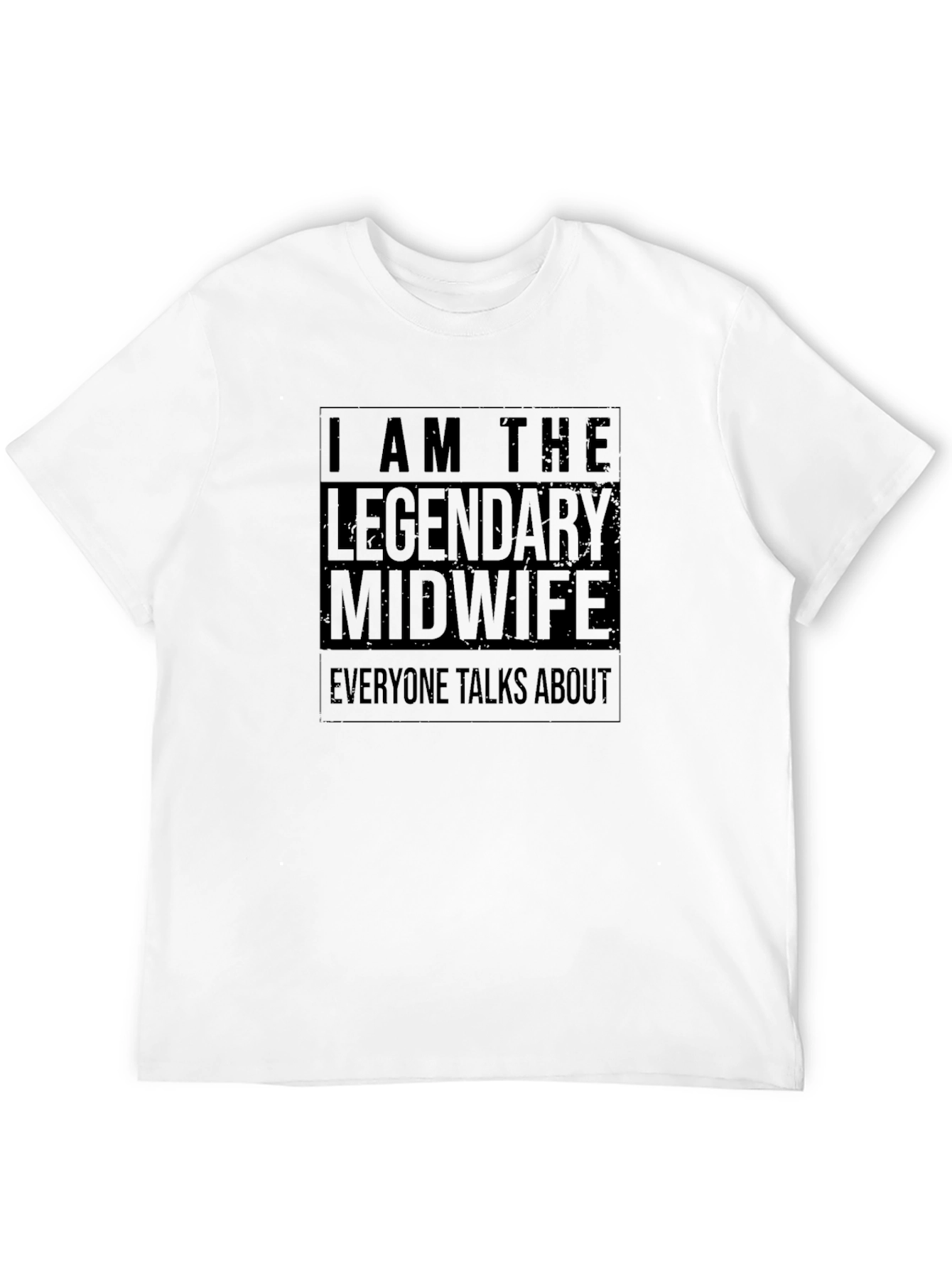 Legendary Midwife Black Graphic Tee