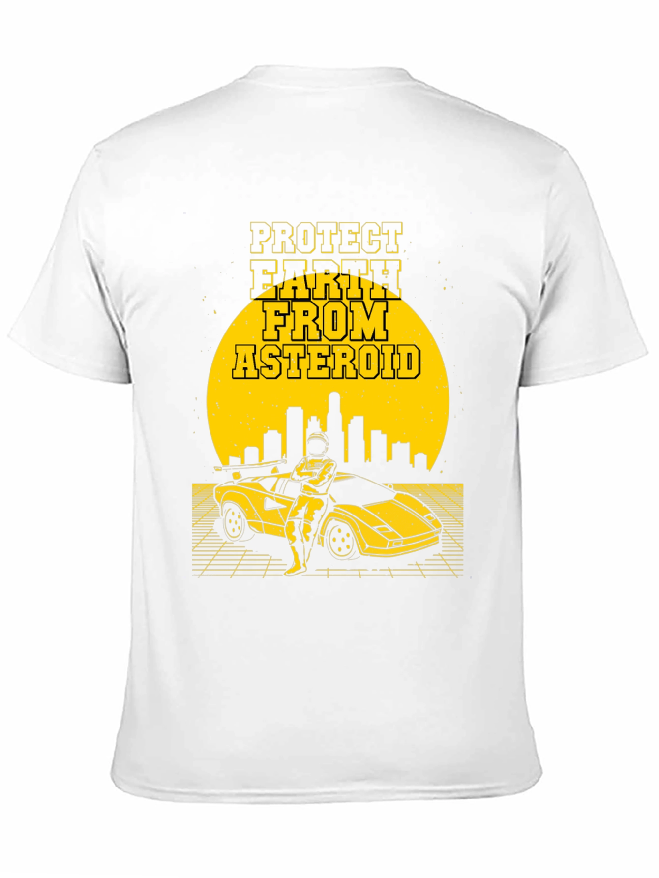 Protect Earth From Asteroid Graphic T-Shirt