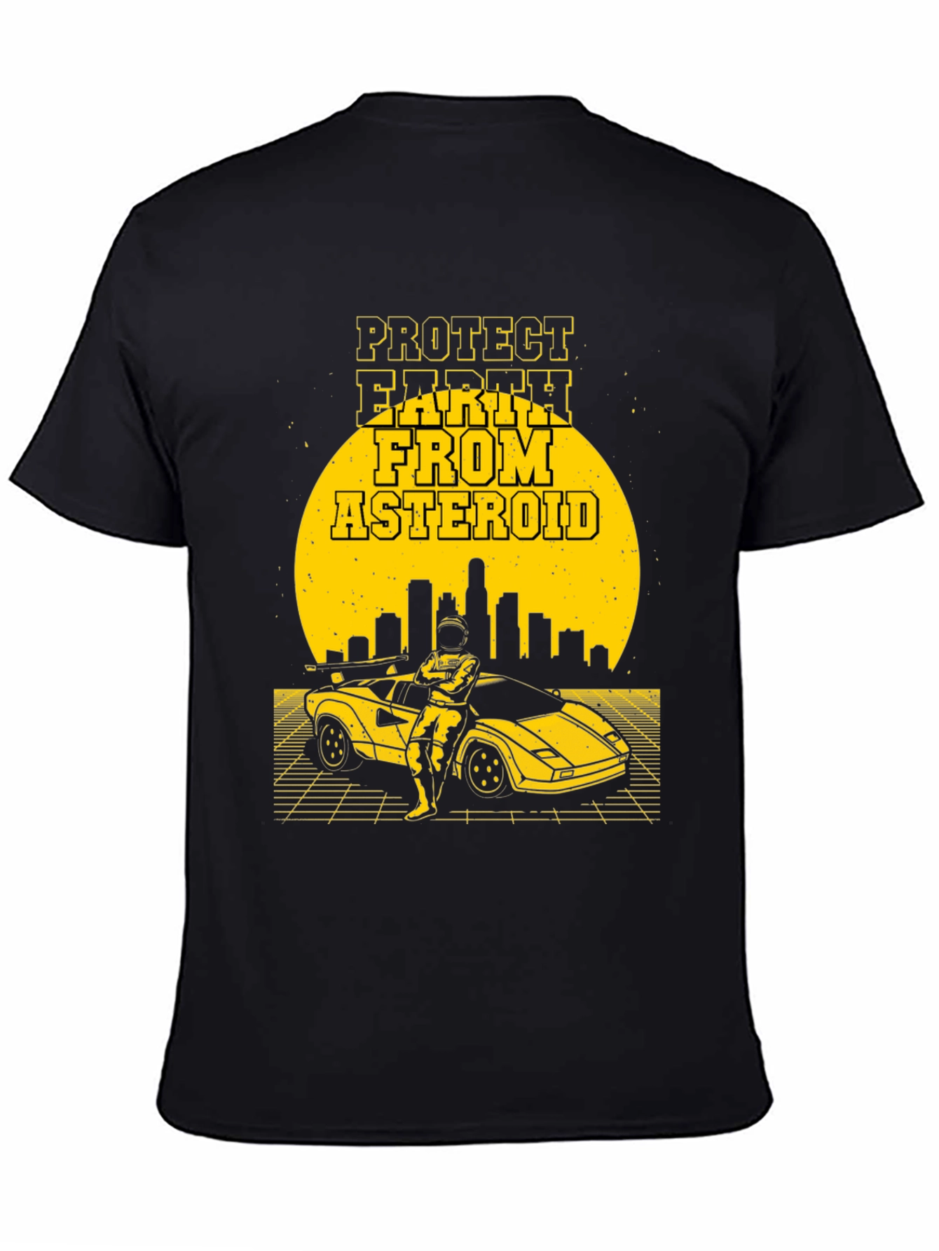 Protect Earth From Asteroid Graphic T-Shirt
