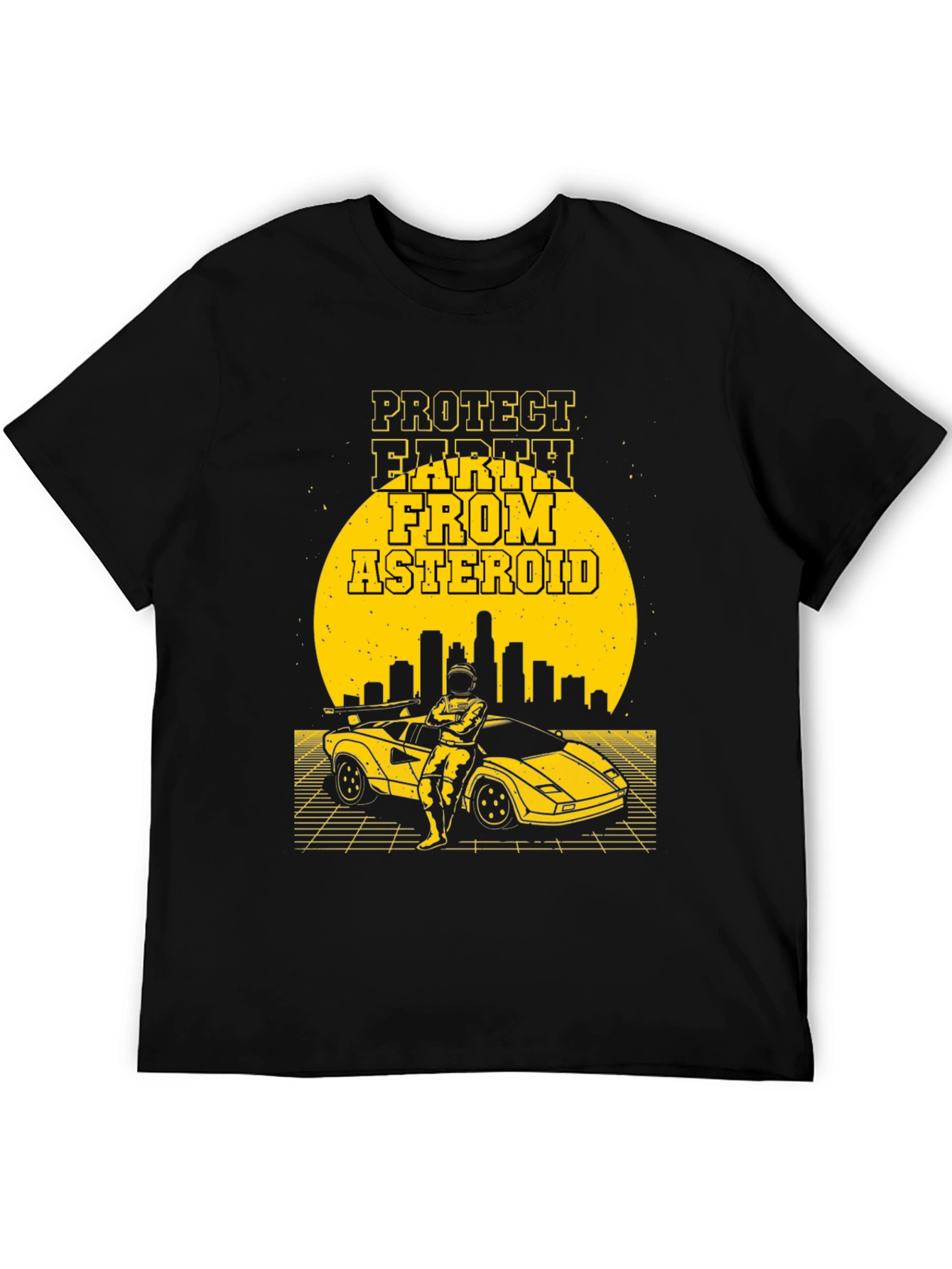 Protect Earth From Asteroid Graphic T-Shirt