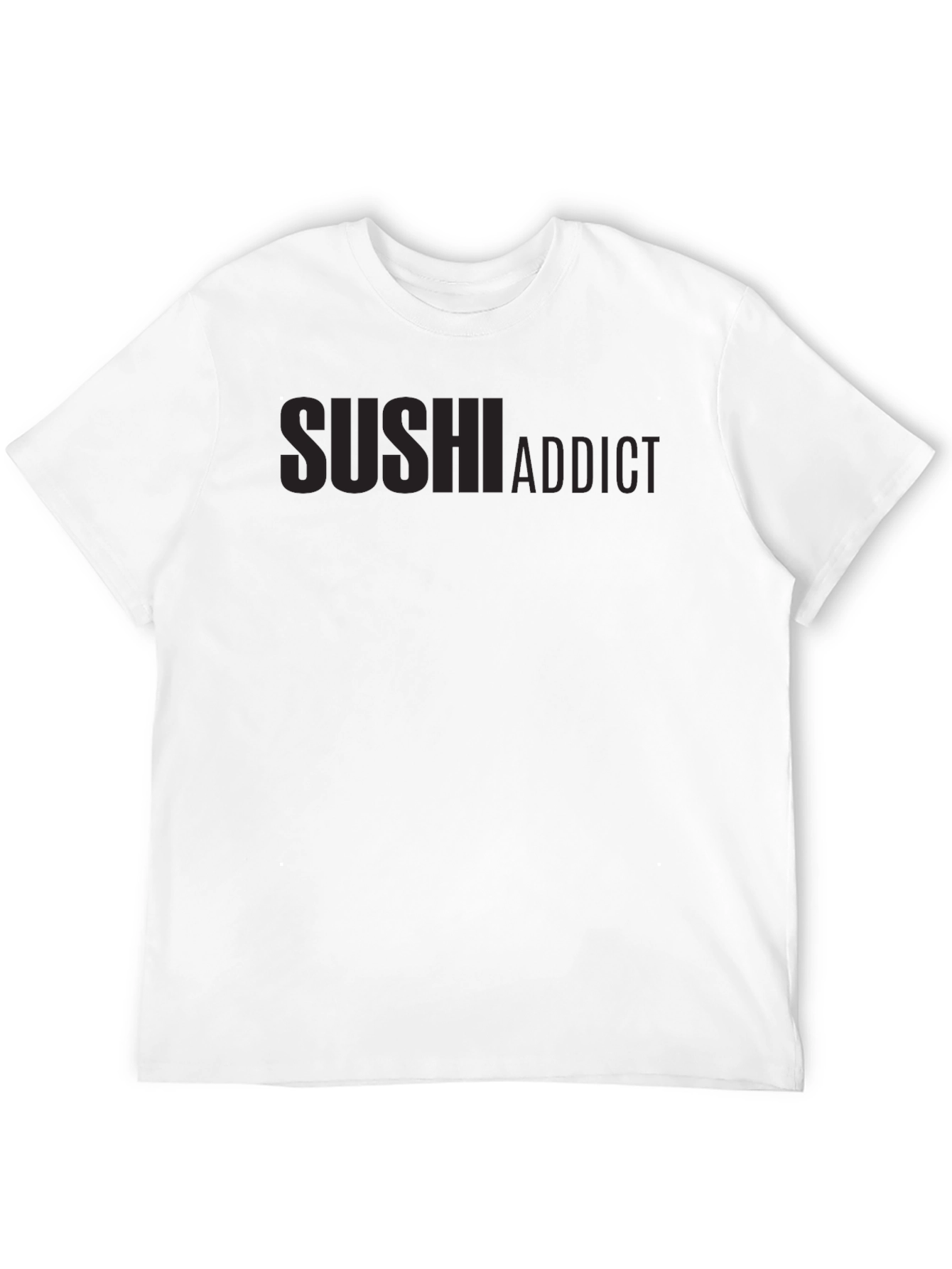 Sushi Addict Black T-Shirt