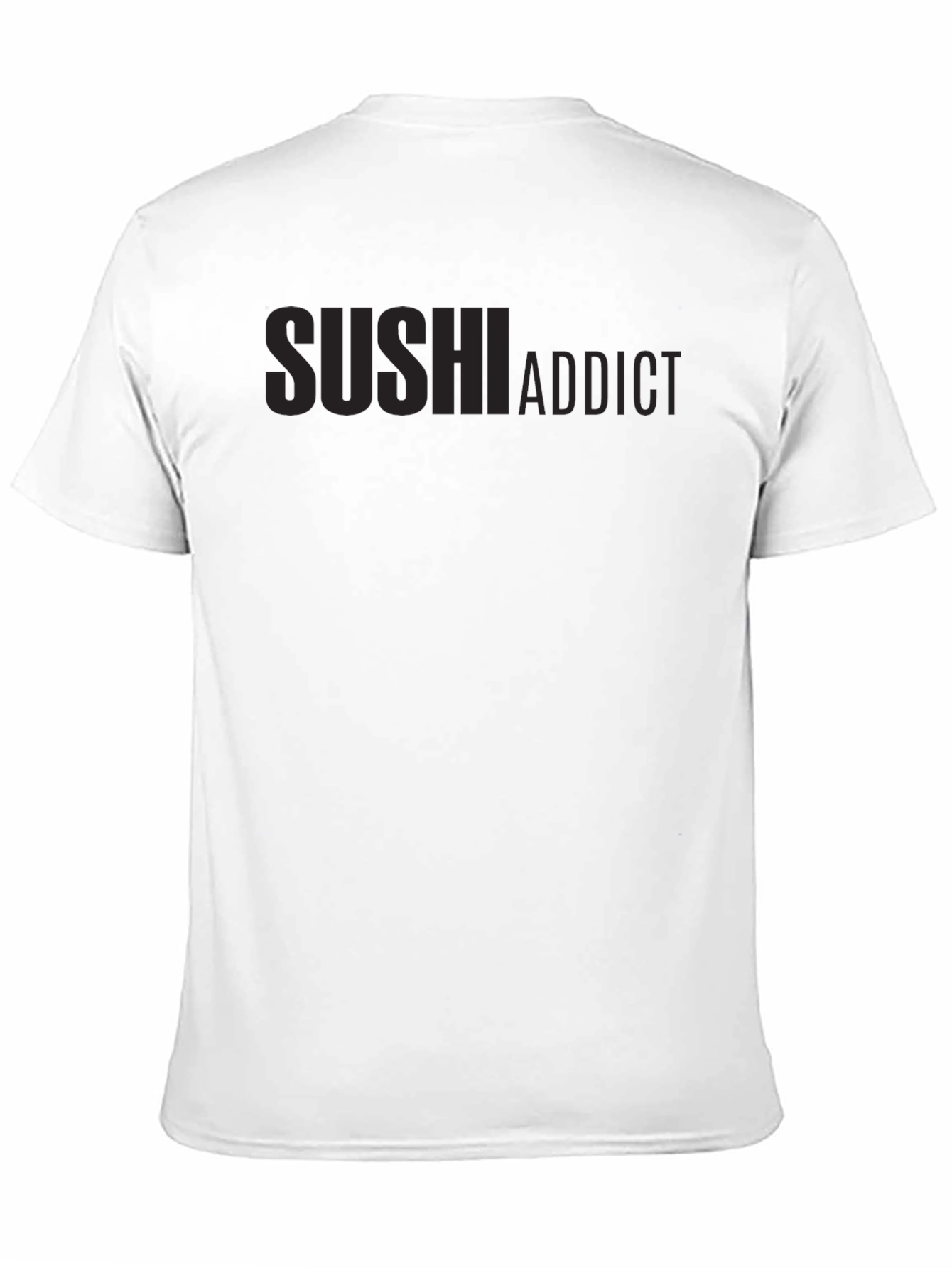 Sushi Addict Black T-Shirt