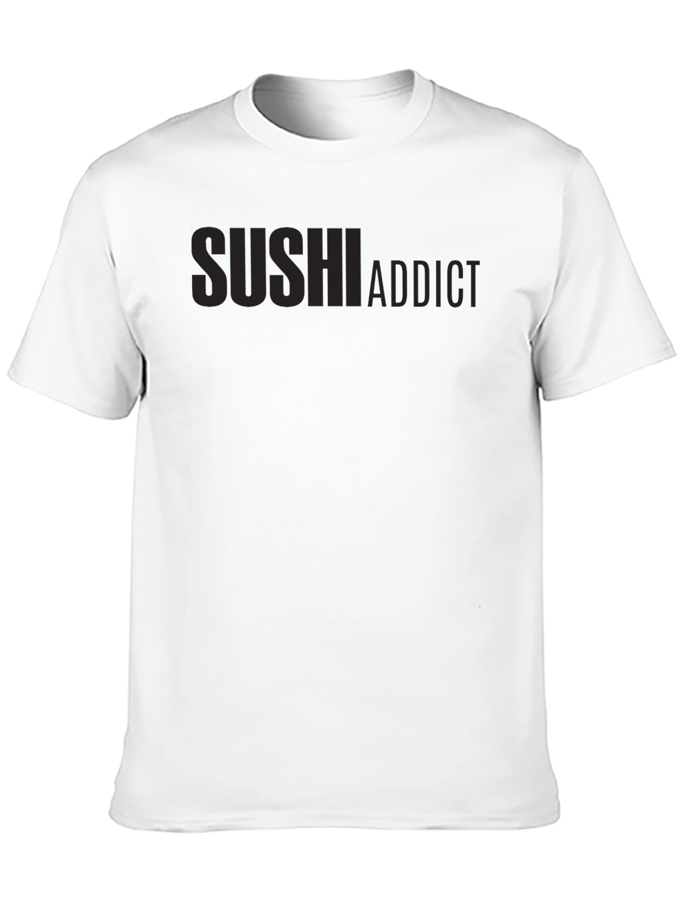 Sushi Addict Black T-Shirt