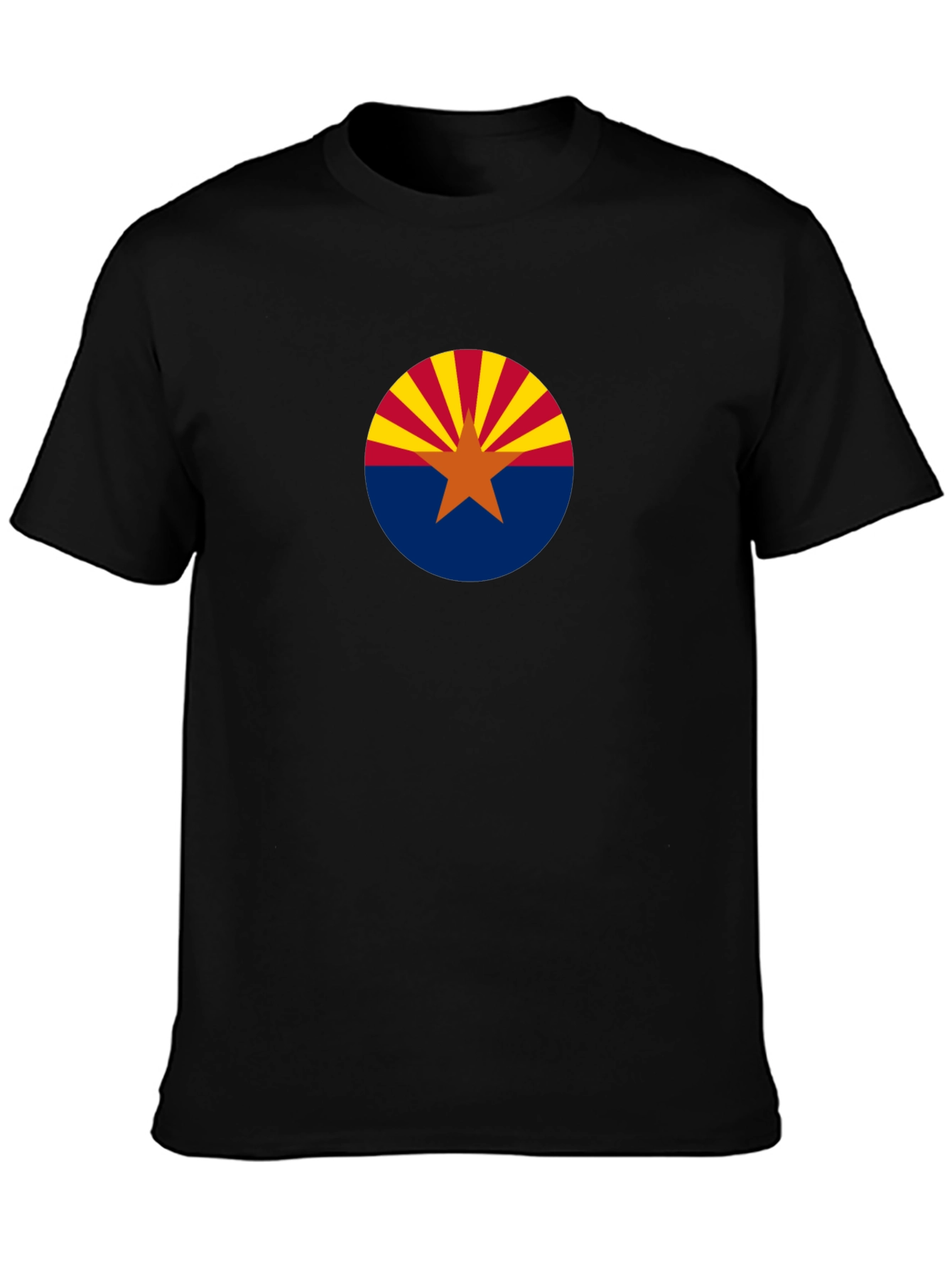 Arizona Flag Graphic Tee - Black