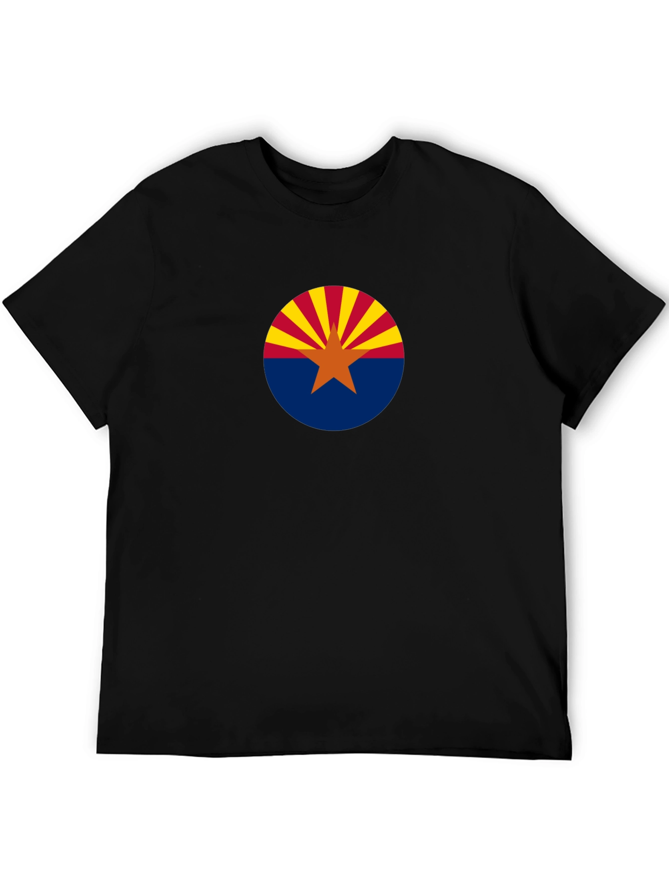 Arizona Flag Graphic Tee - Black