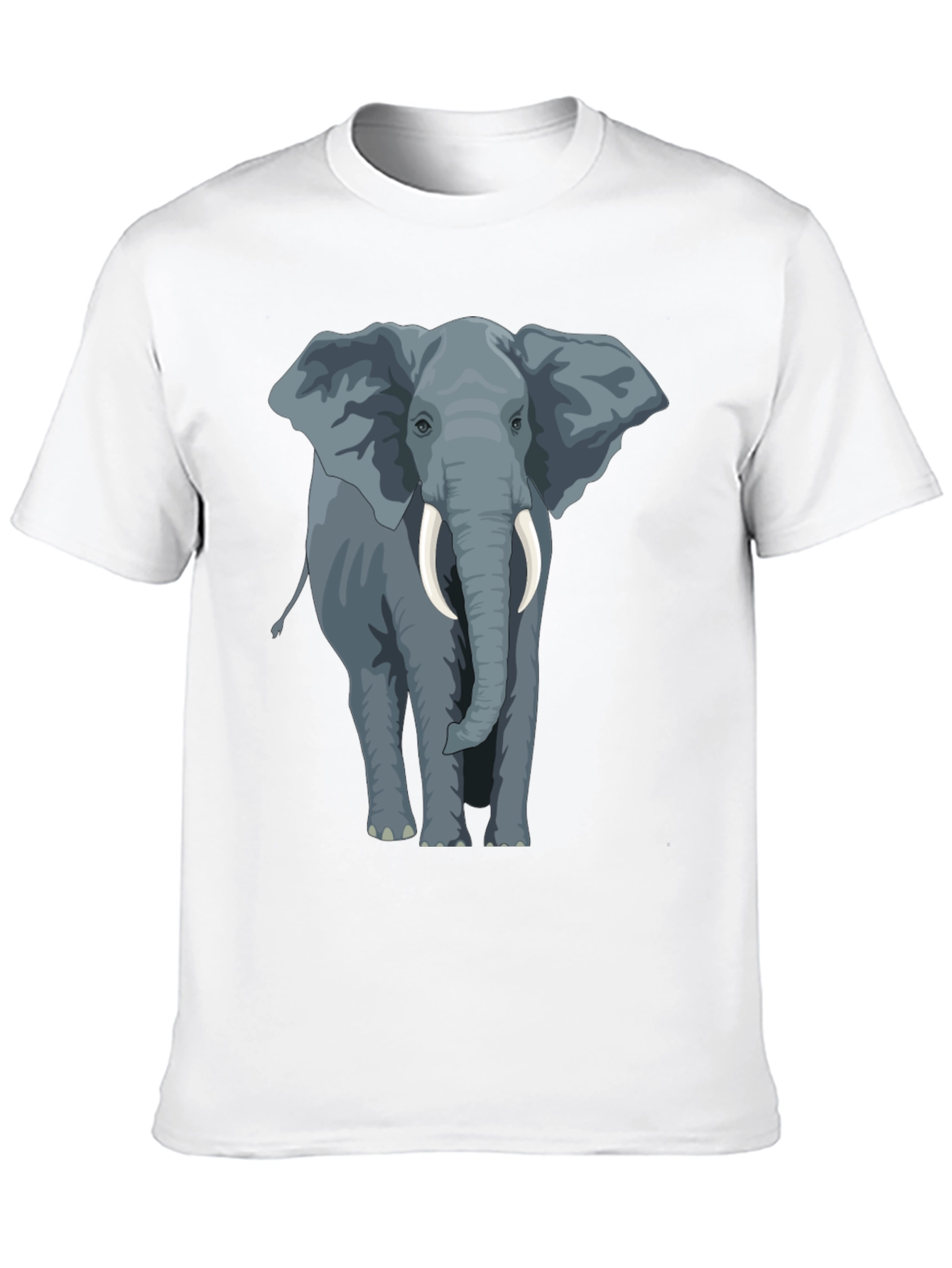 Elephant Graphic Tee - Mens Black T-Shirt
