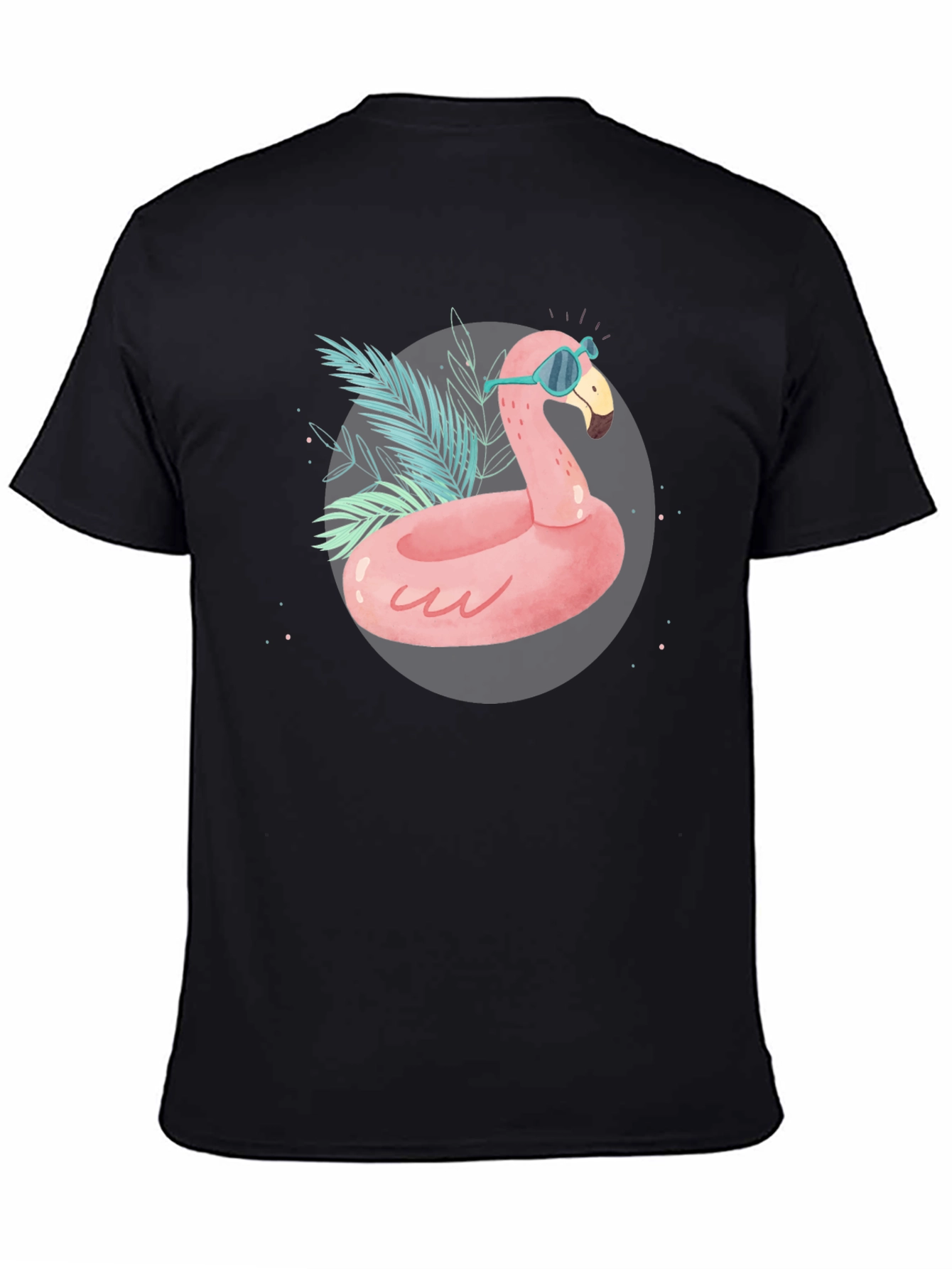 Flamingo Pool Float T-Shirt - Summer Vibes