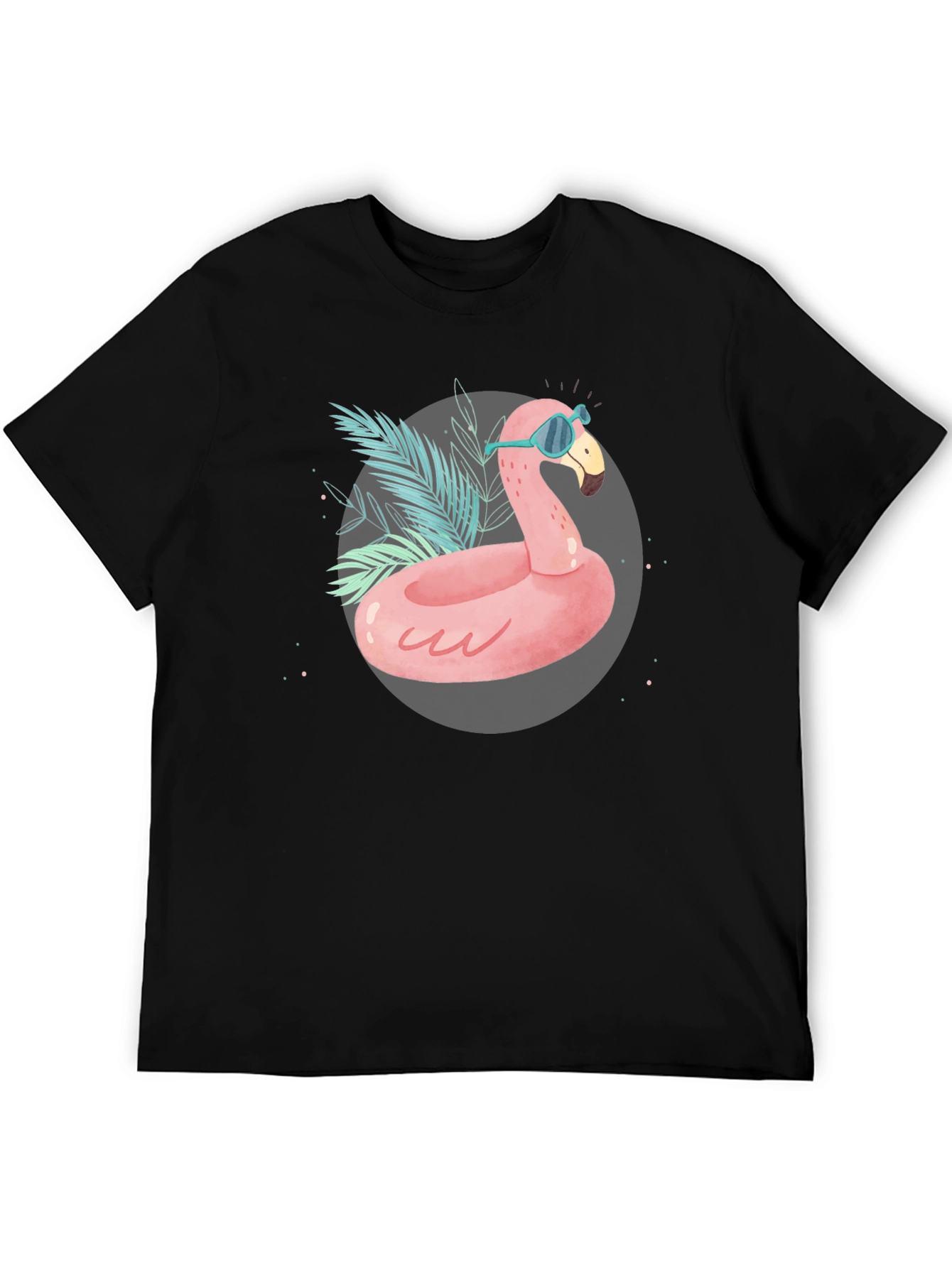 Flamingo Pool Float T-Shirt - Summer Vibes