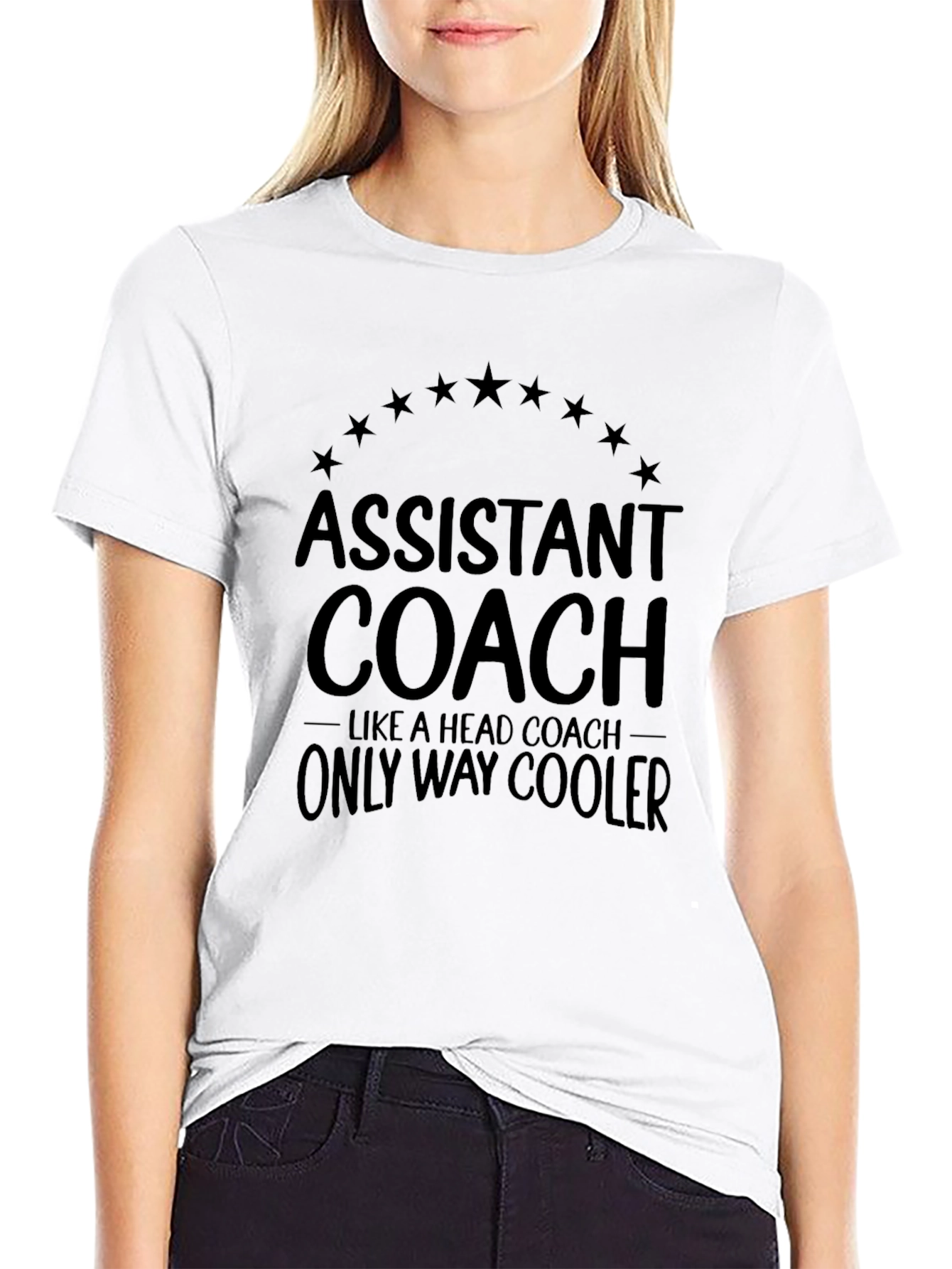 Assistant Coach T-Shirt - Only Way Cooler Graphic Tee