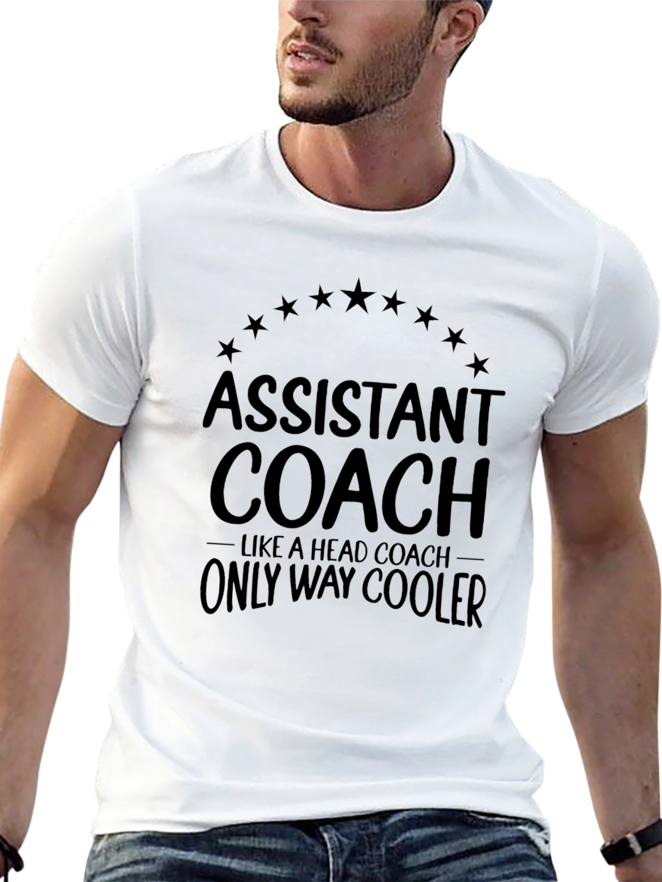 Assistant Coach T-Shirt - Only Way Cooler Graphic Tee