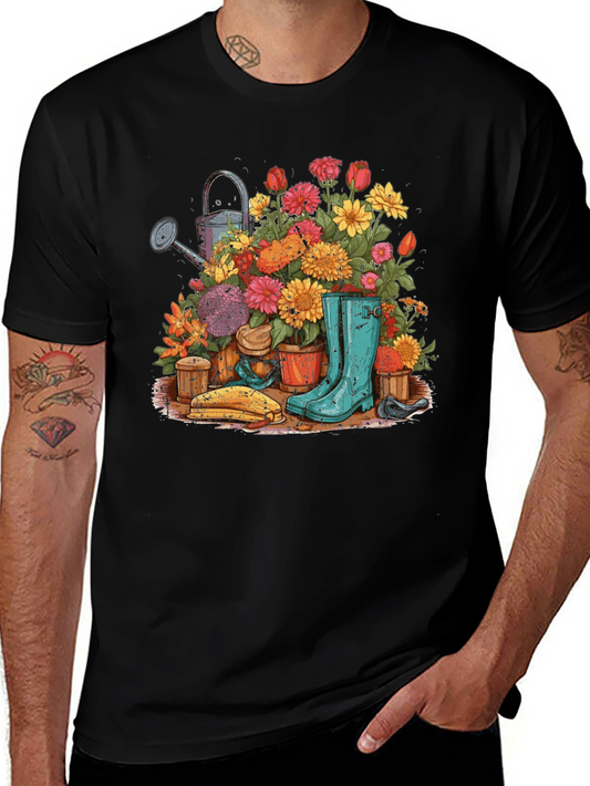 Gardening Still Life Graphic Tee